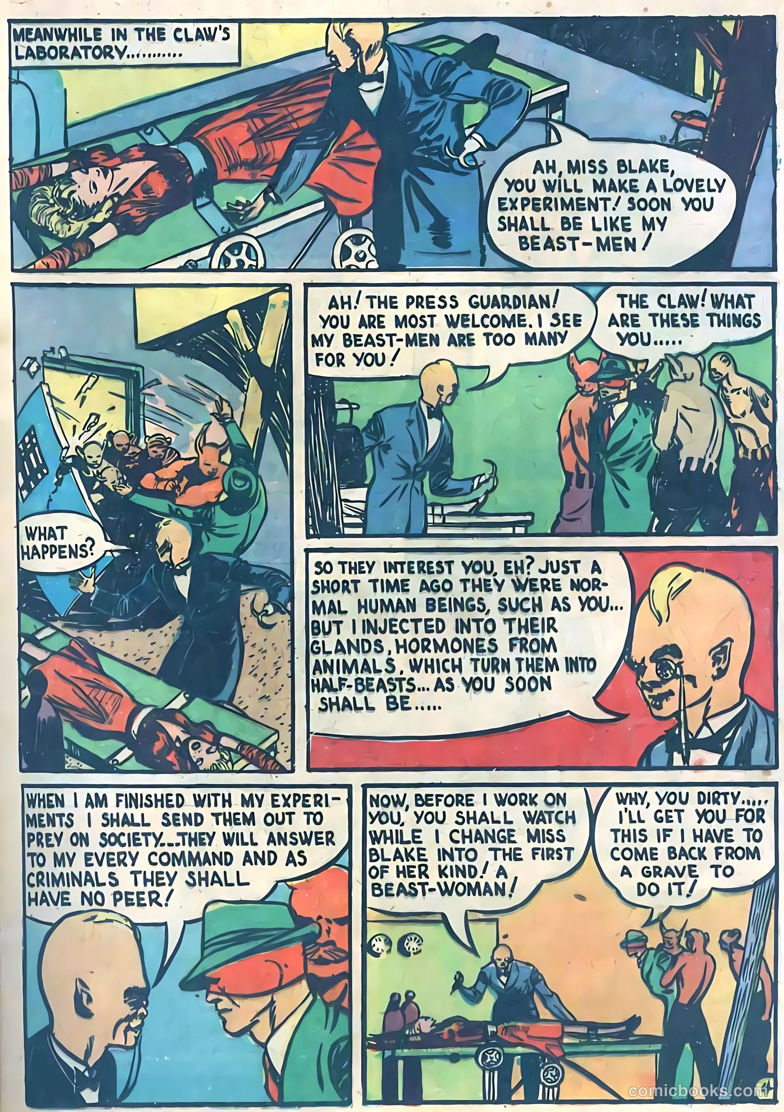 Pep Comics #9 (1940) — page 25 of 68