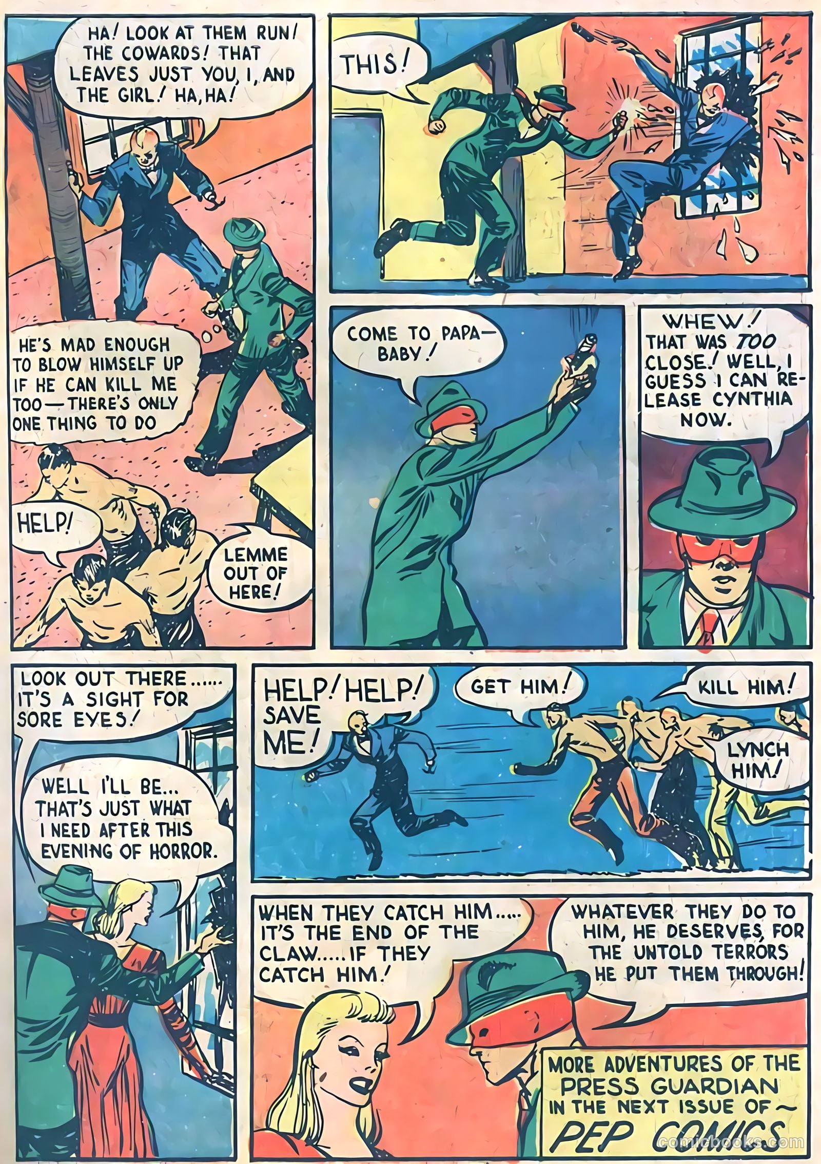 Pep Comics #9 (1940) — page 27 of 68