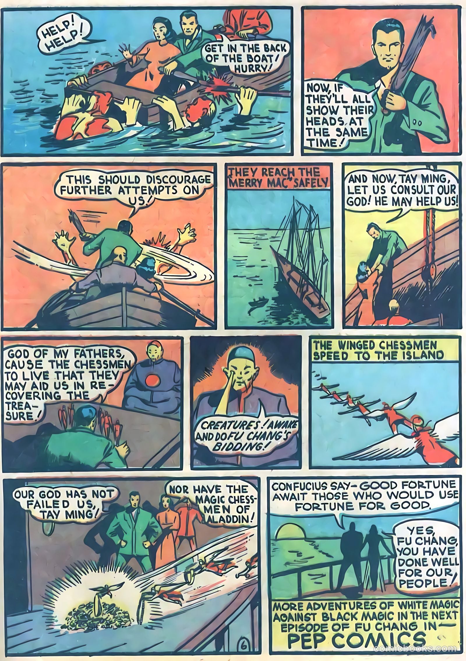 Pep Comics #9 (1940) — page 33 of 68