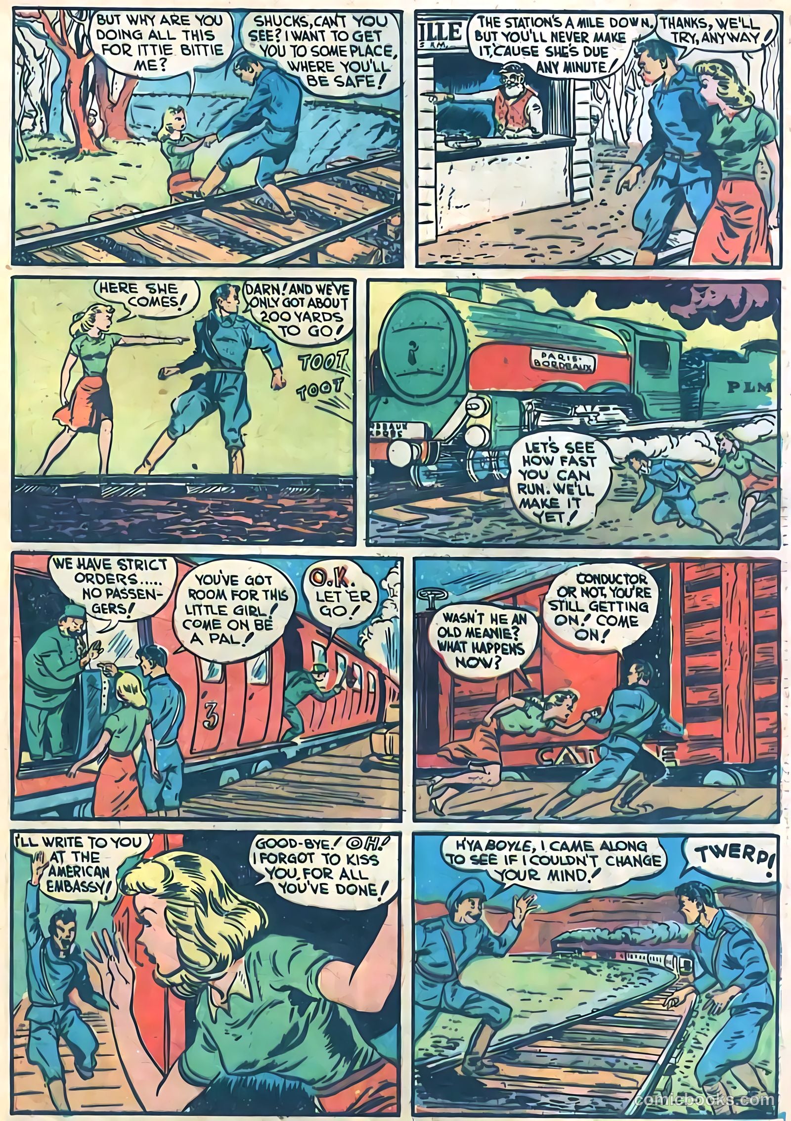 Pep Comics #9 (1940) — page 37 of 68