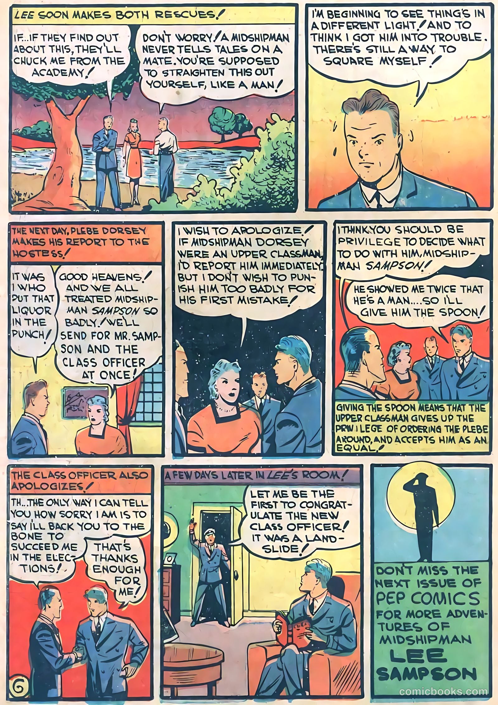 Pep Comics #9 (1940) — page 46 of 68