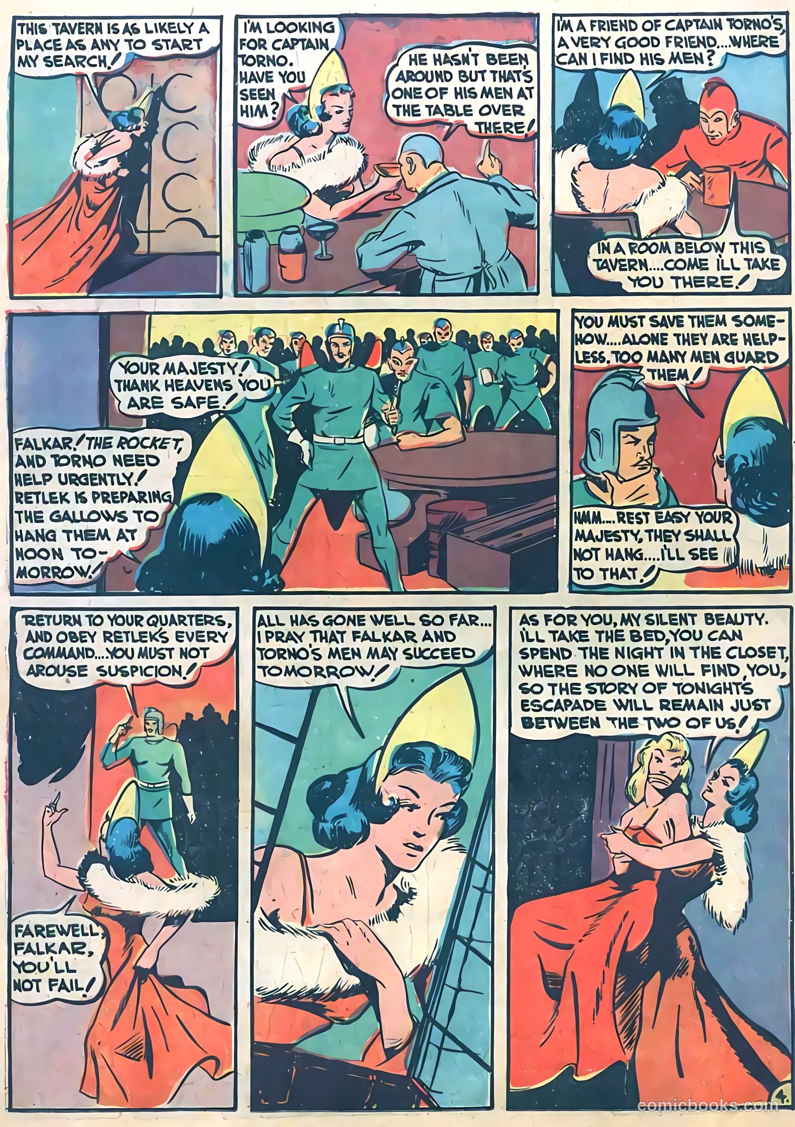 Pep Comics #9 (1940) — page 50 of 68