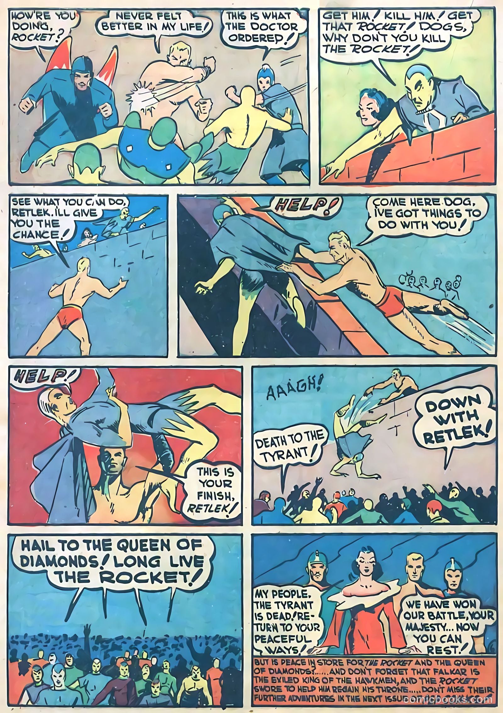 Pep Comics #9 (1940) — page 52 of 68