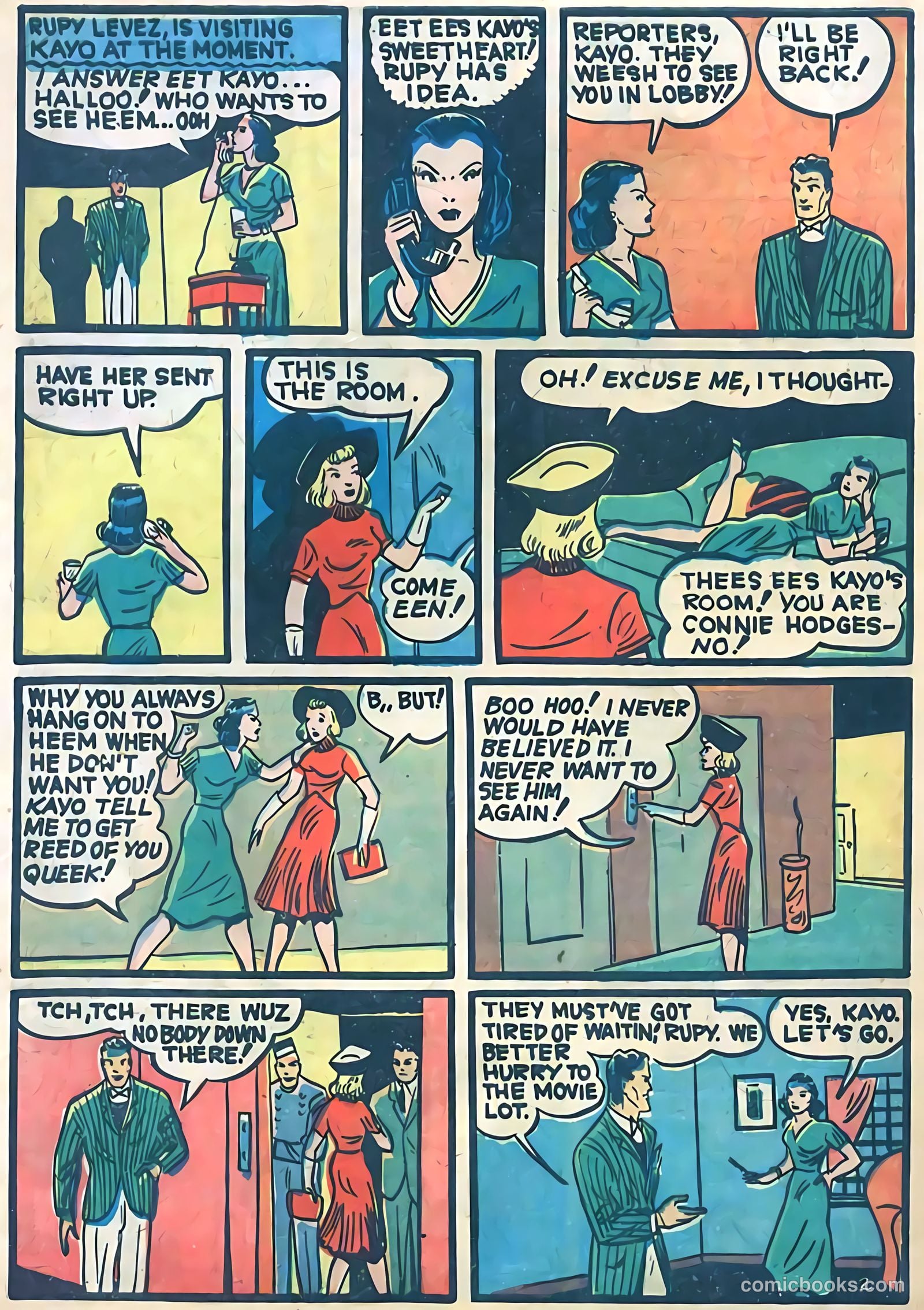 Pep Comics #9 (1940) — page 56 of 68