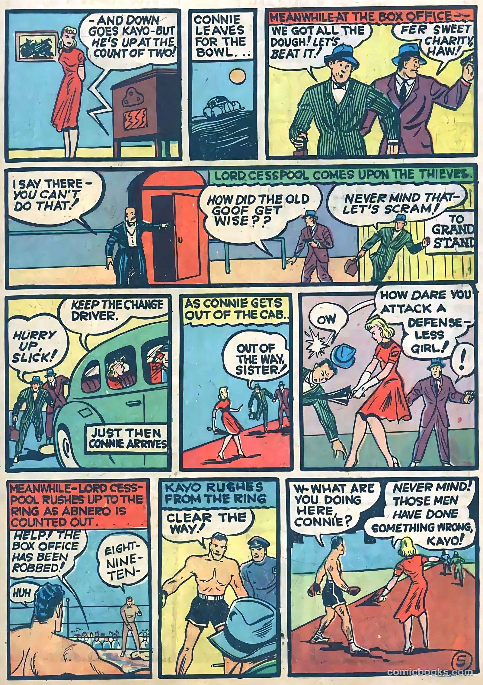Pep Comics #9 (1940) — page 59 of 68