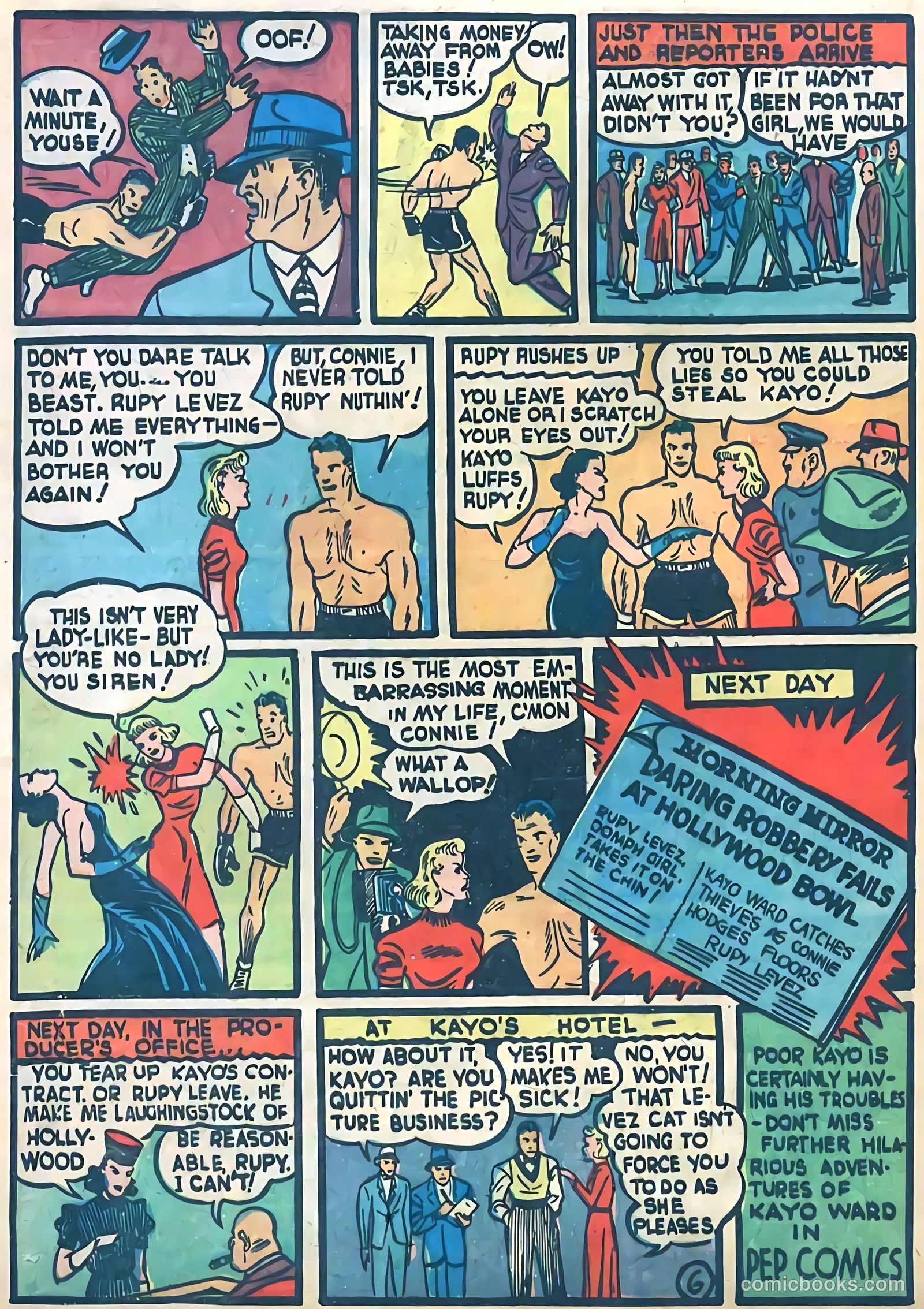 Pep Comics #9 (1940) — page 60 of 68