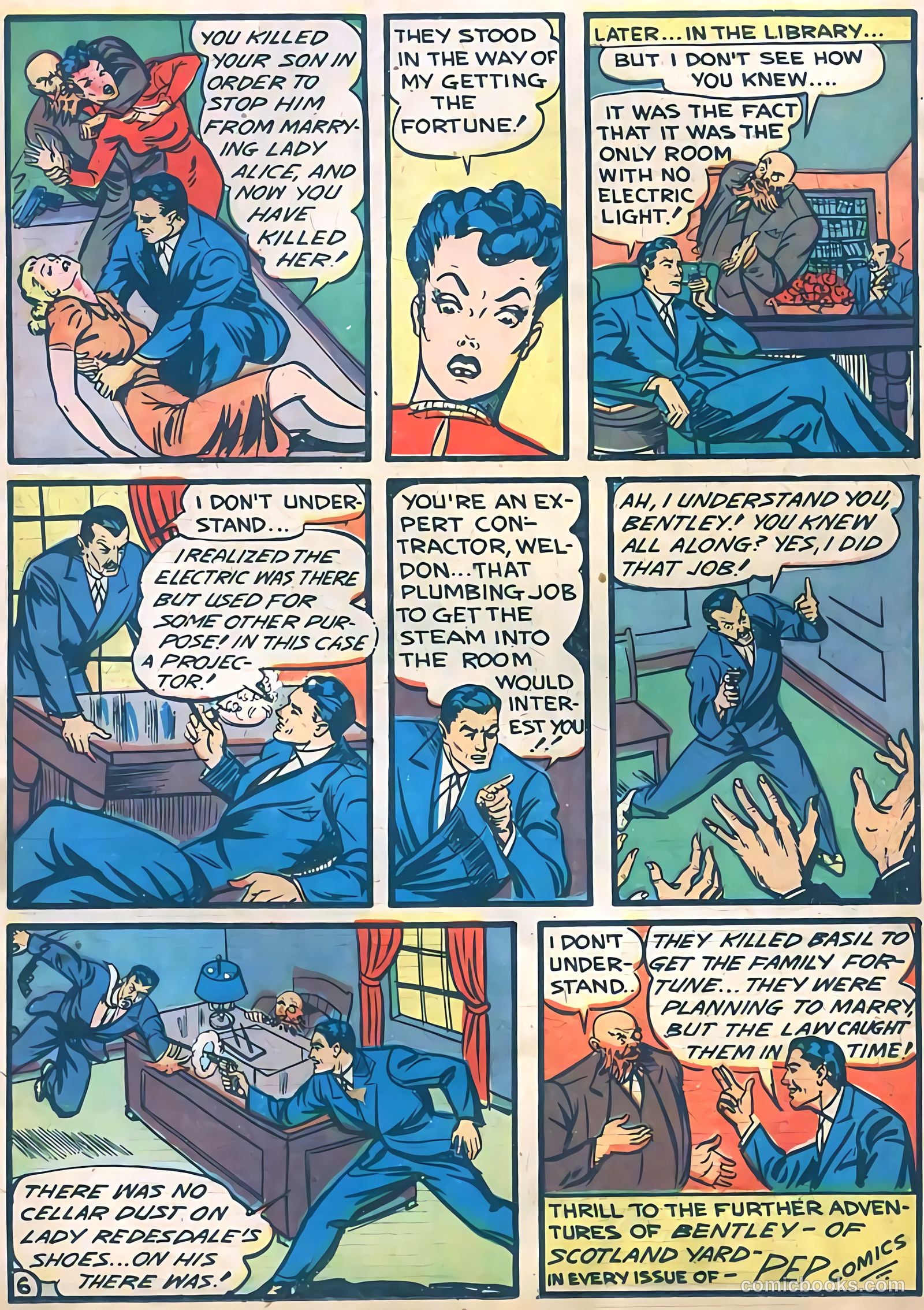Pep Comics #9 (1940) — page 66 of 68