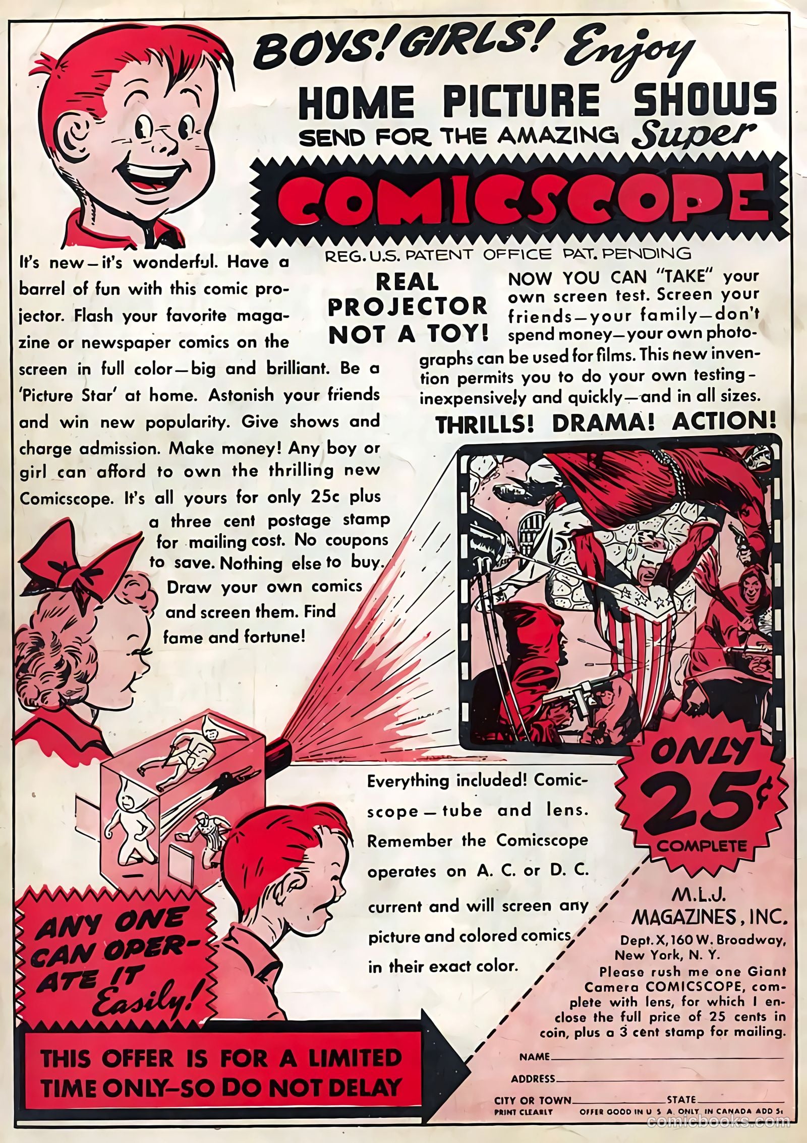 Pep Comics #9 (1940) — page 68 of 68