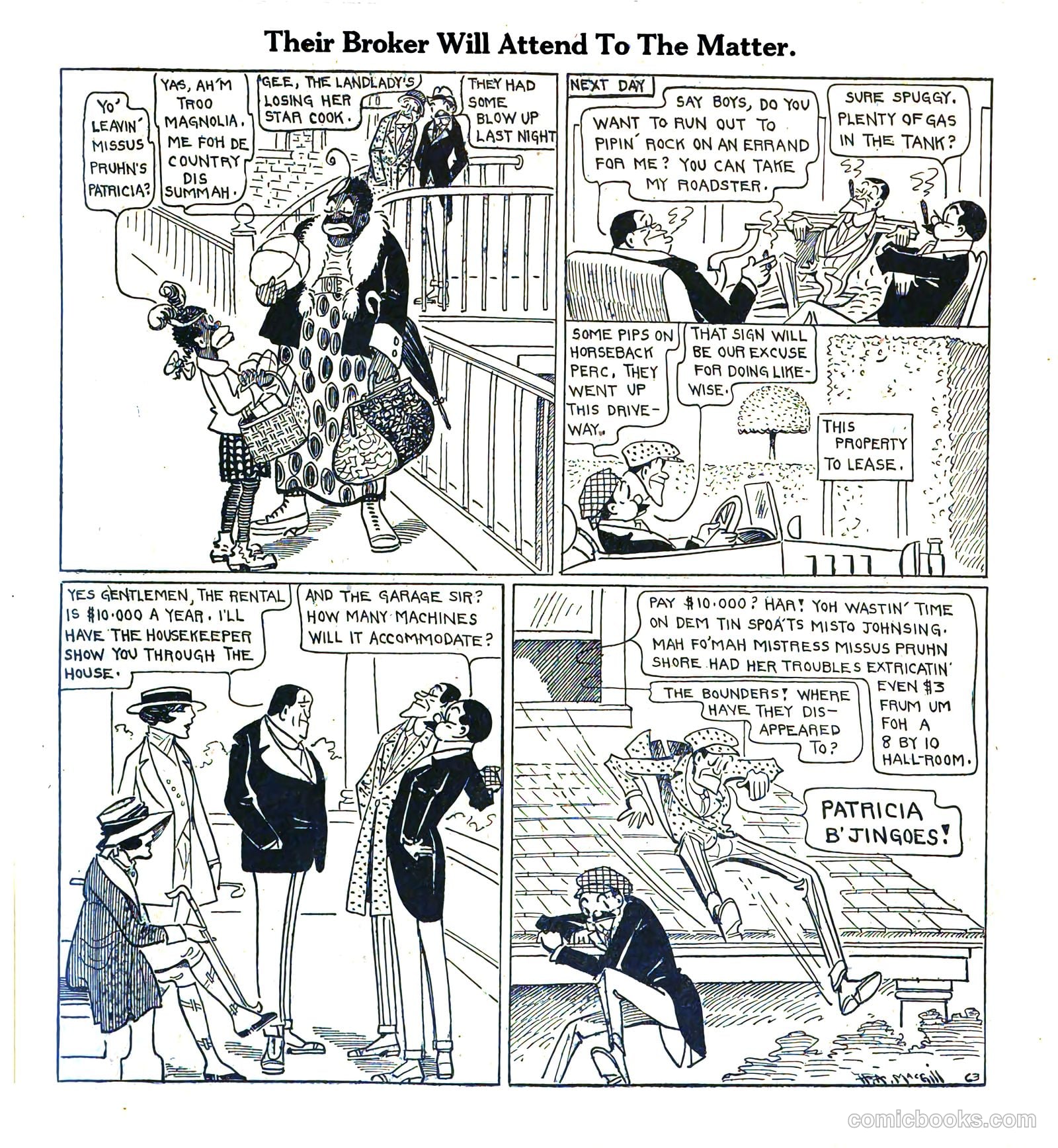 Percy and Ferdie #1 (1921) — page 6 of 52
