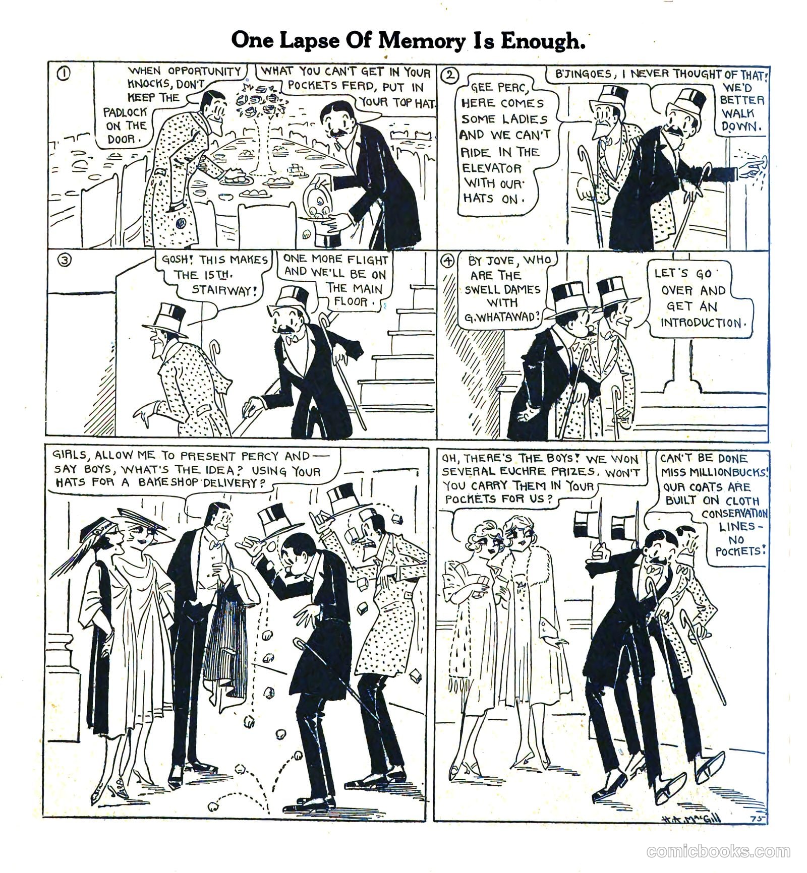 Percy and Ferdie #1 (1921) — page 9 of 52