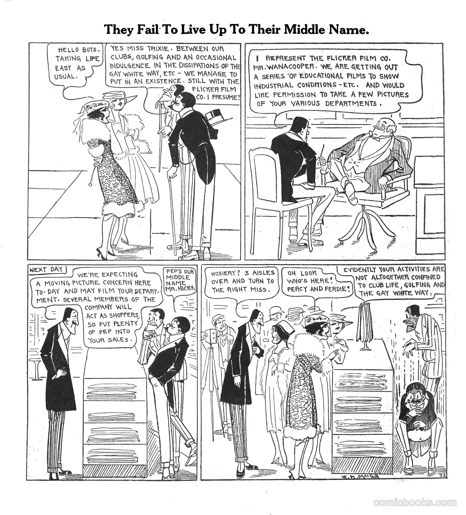Percy and Ferdie #1 (1921) — page 29 of 52
