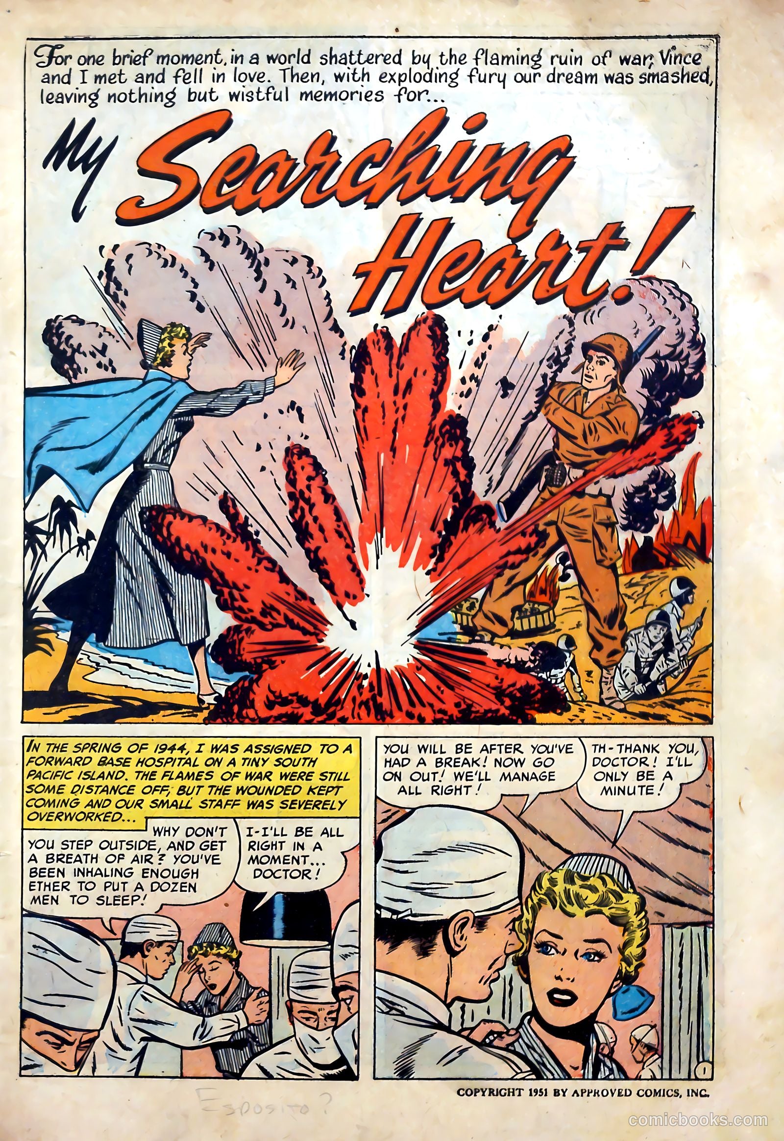 Perfect Love #1 (1953) — page 3 of 36