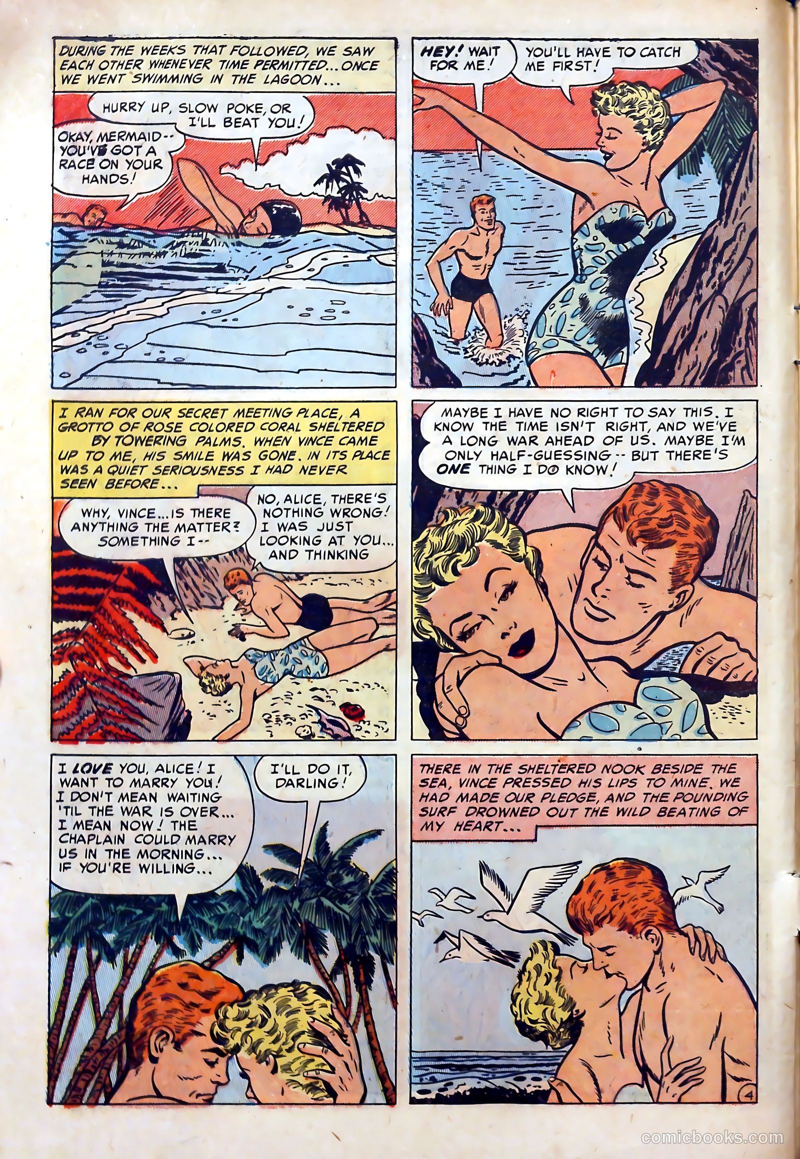 Perfect Love #1 (1953) — page 6 of 36