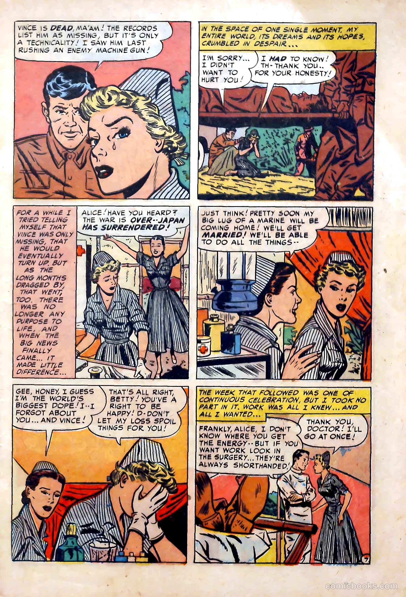 Perfect Love #1 (1953) — page 9 of 36
