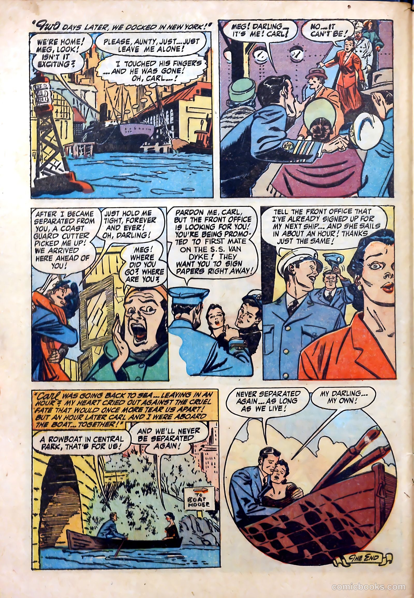 Perfect Love #1 (1953) — page 32 of 36
