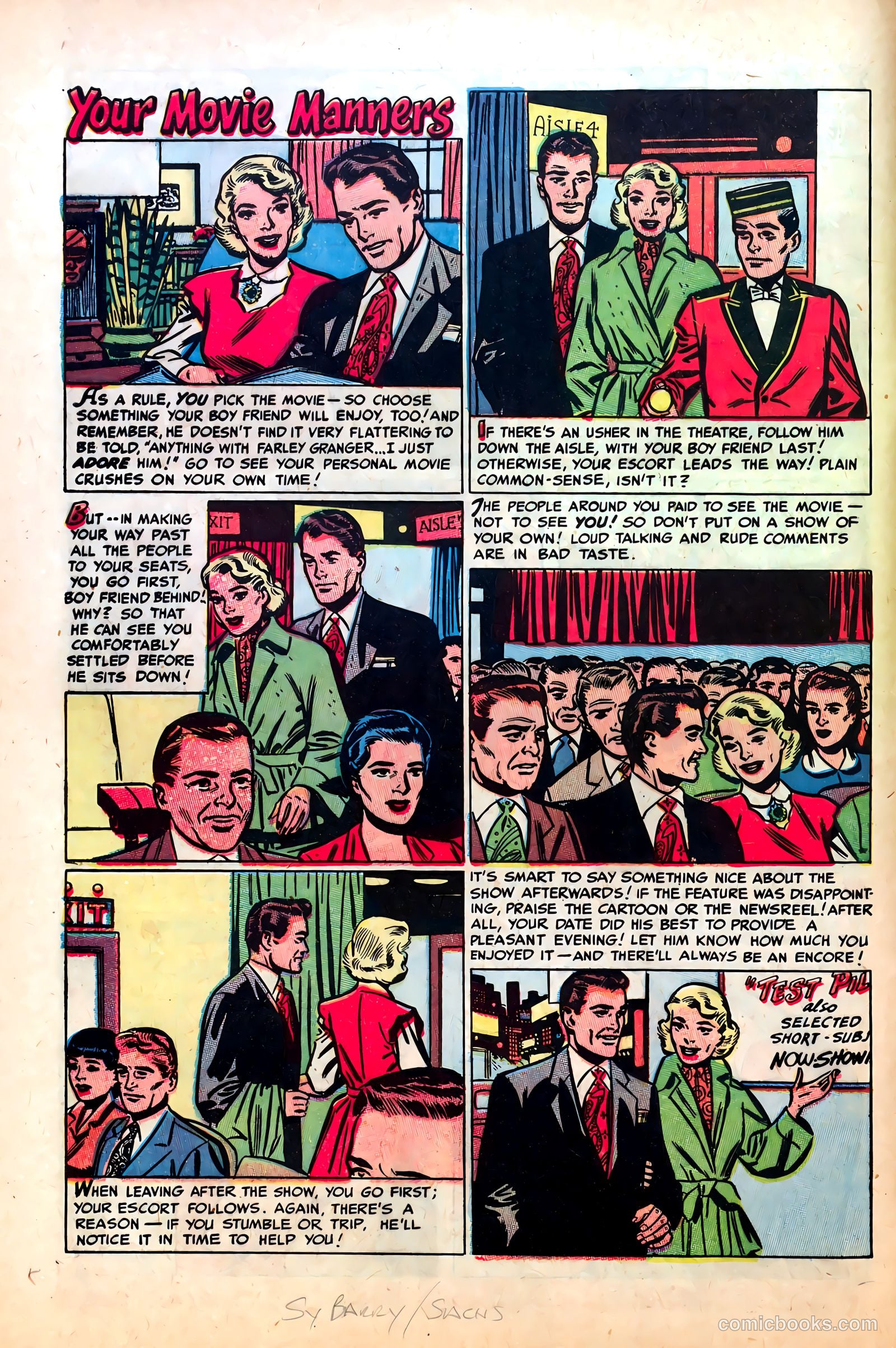 Perfect Love #10 (1953) — page 10 of 36