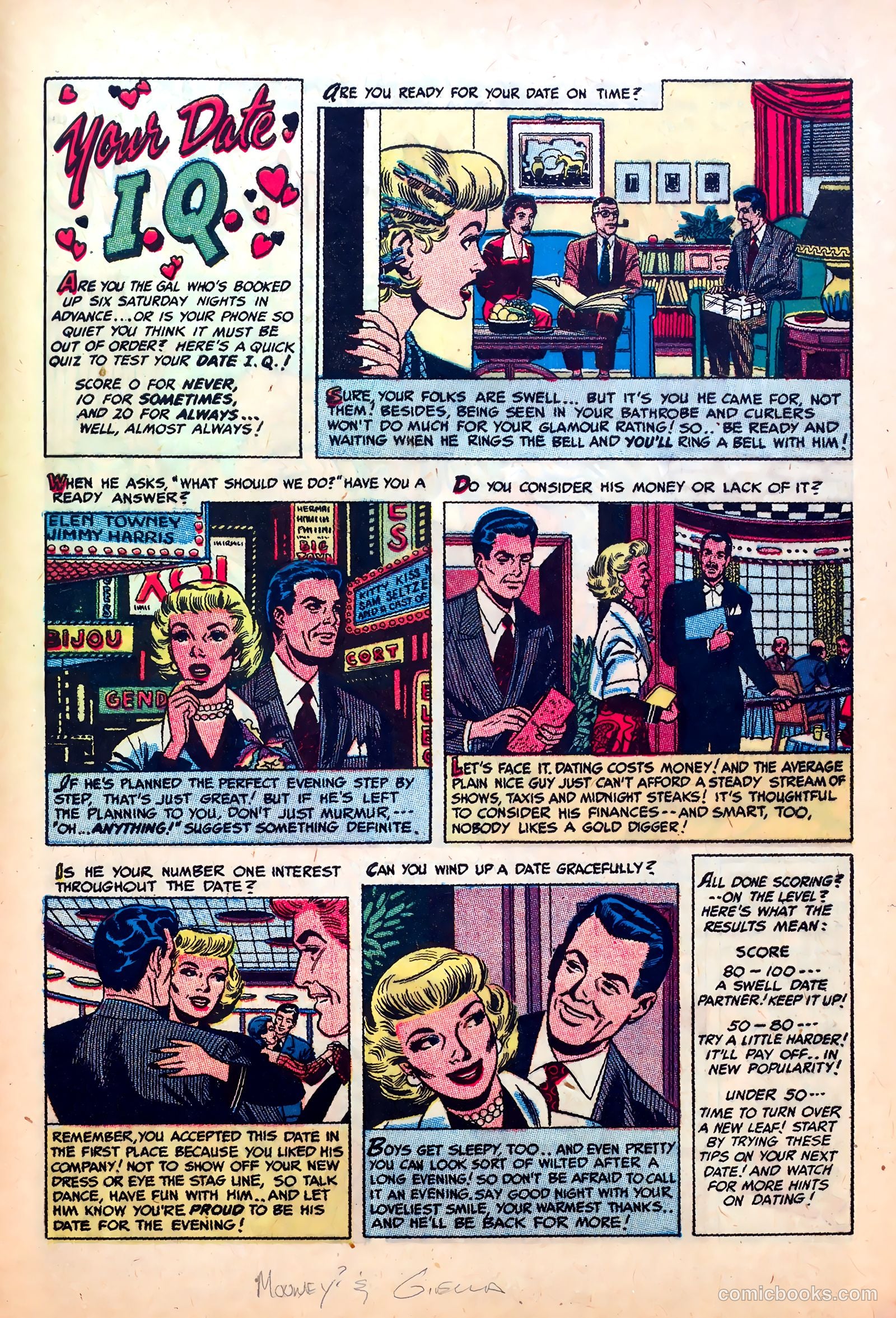 Perfect Love #10 (1953) — page 27 of 36
