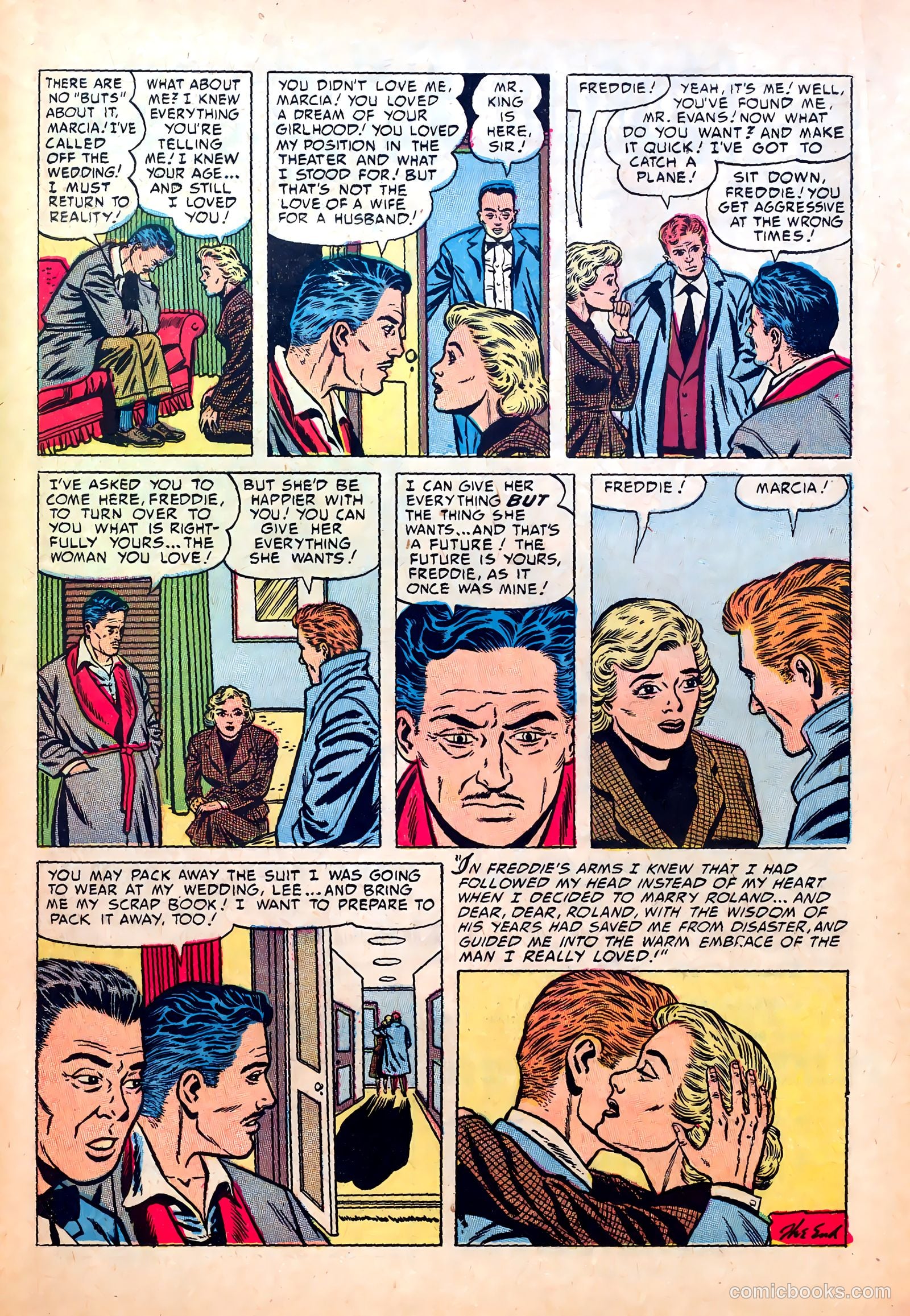 Perfect Love #10 (1953) — page 33 of 36