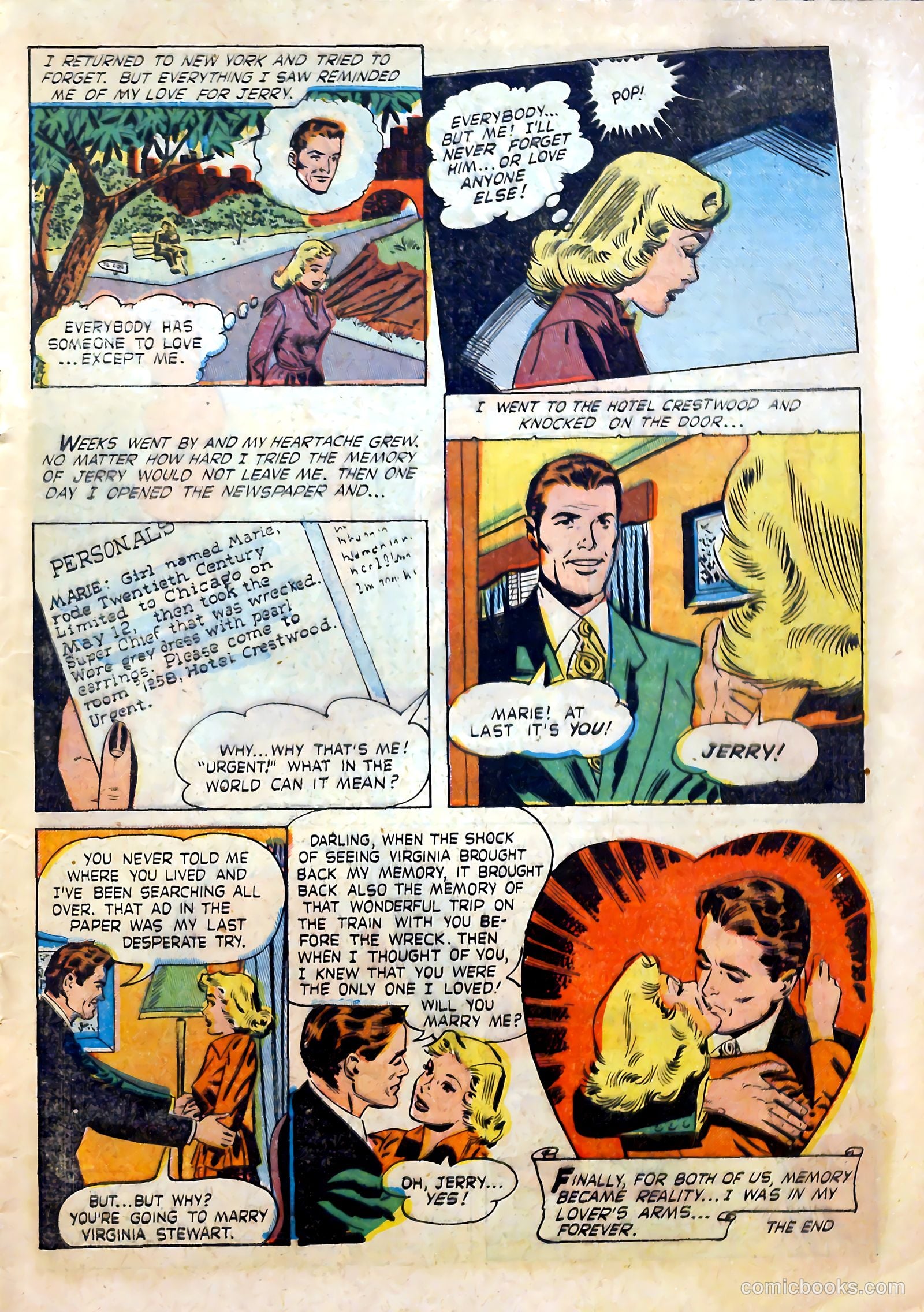 Perfect Love #2 (1951) — page 7 of 36