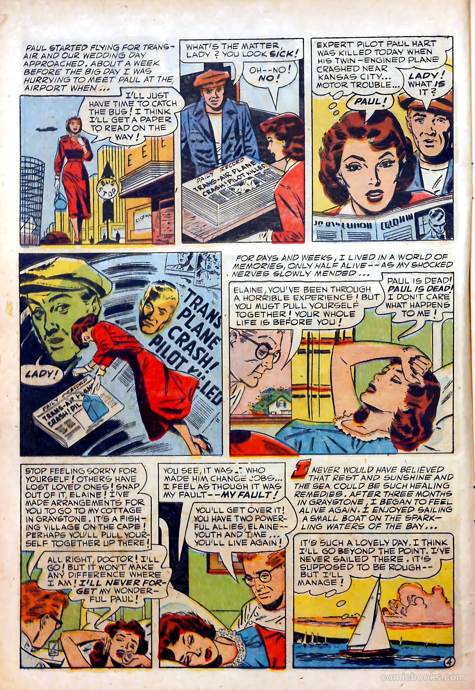 Perfect Love #3 (1951) — page 6 of 36