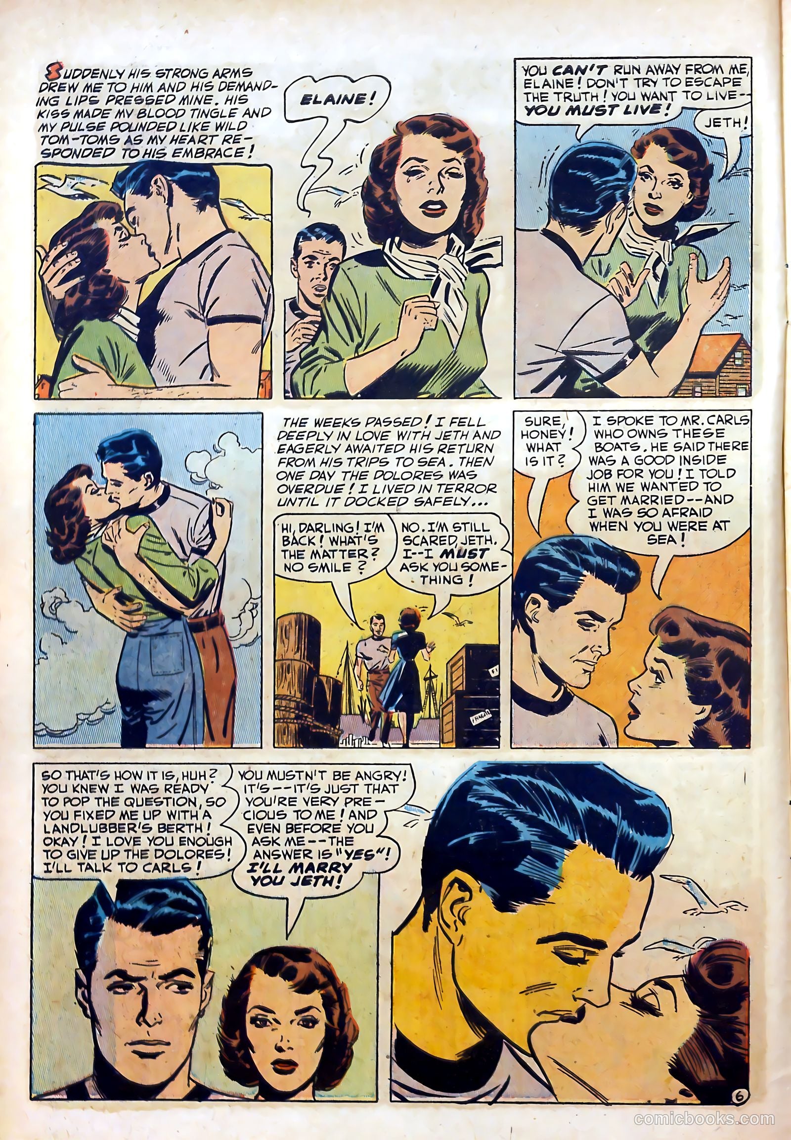 Perfect Love #3 (1951) — page 8 of 36