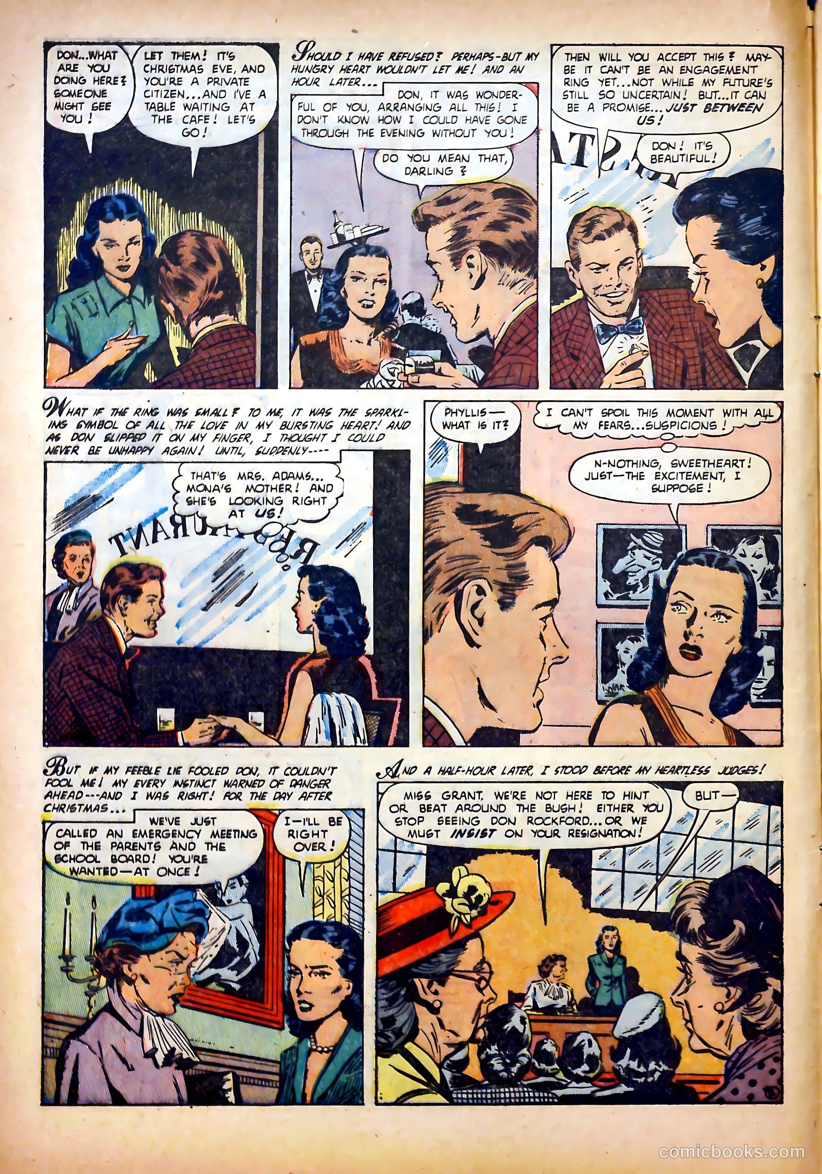 Perfect Love #4 (1952) — page 8 of 36
