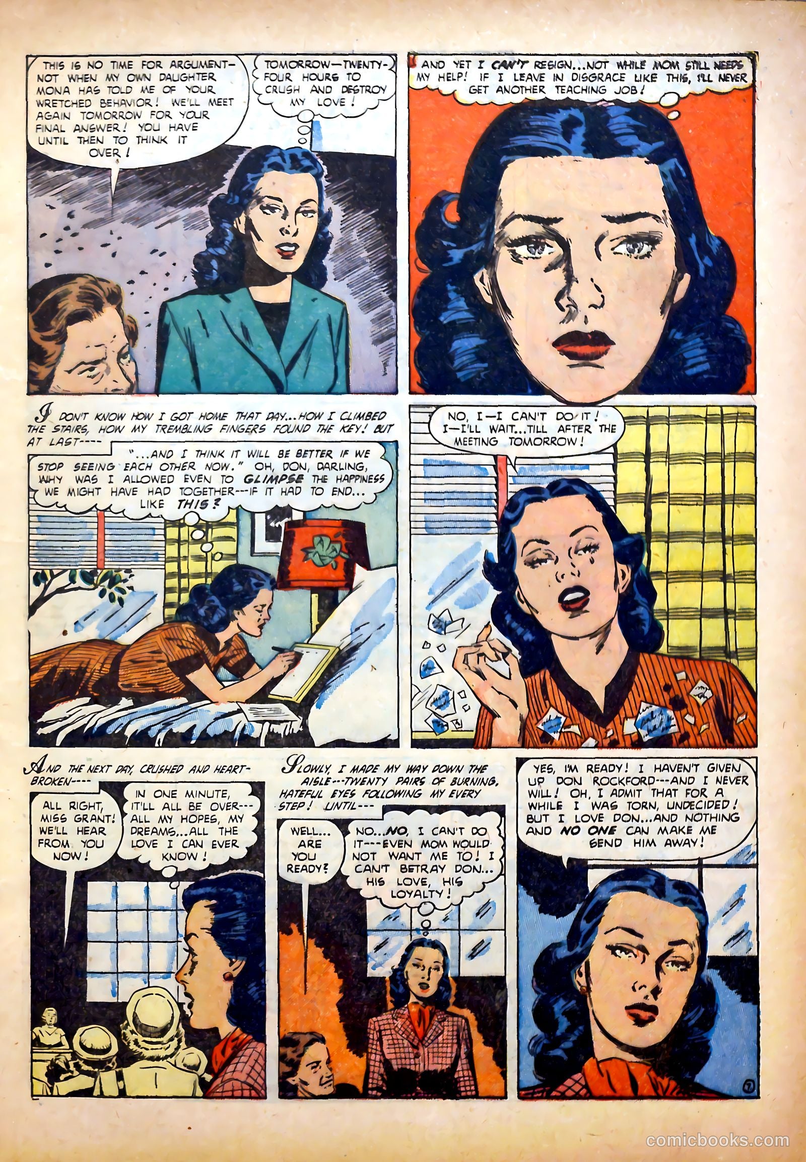 Perfect Love #4 (1952) — page 9 of 36