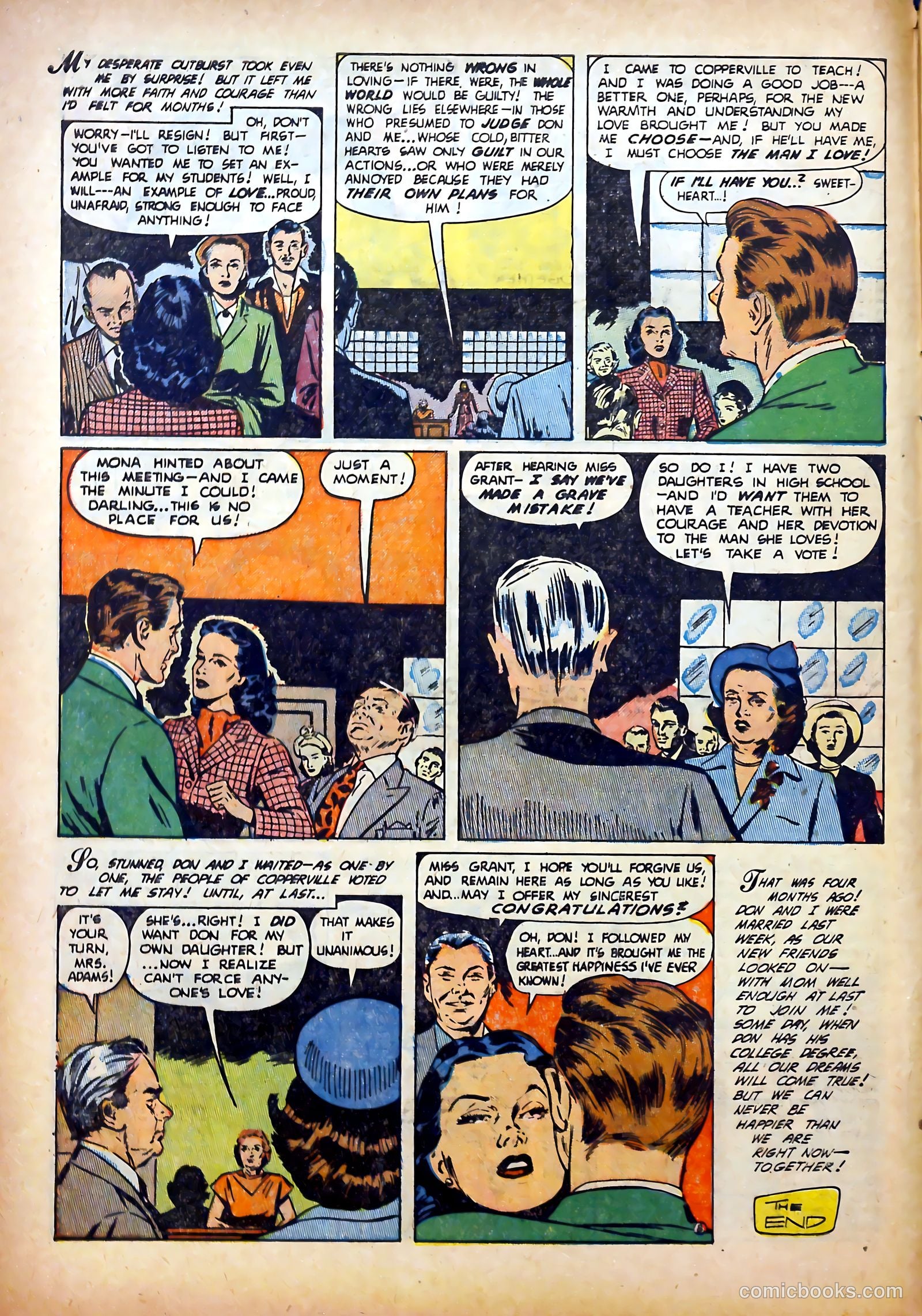 Perfect Love #4 (1952) — page 10 of 36