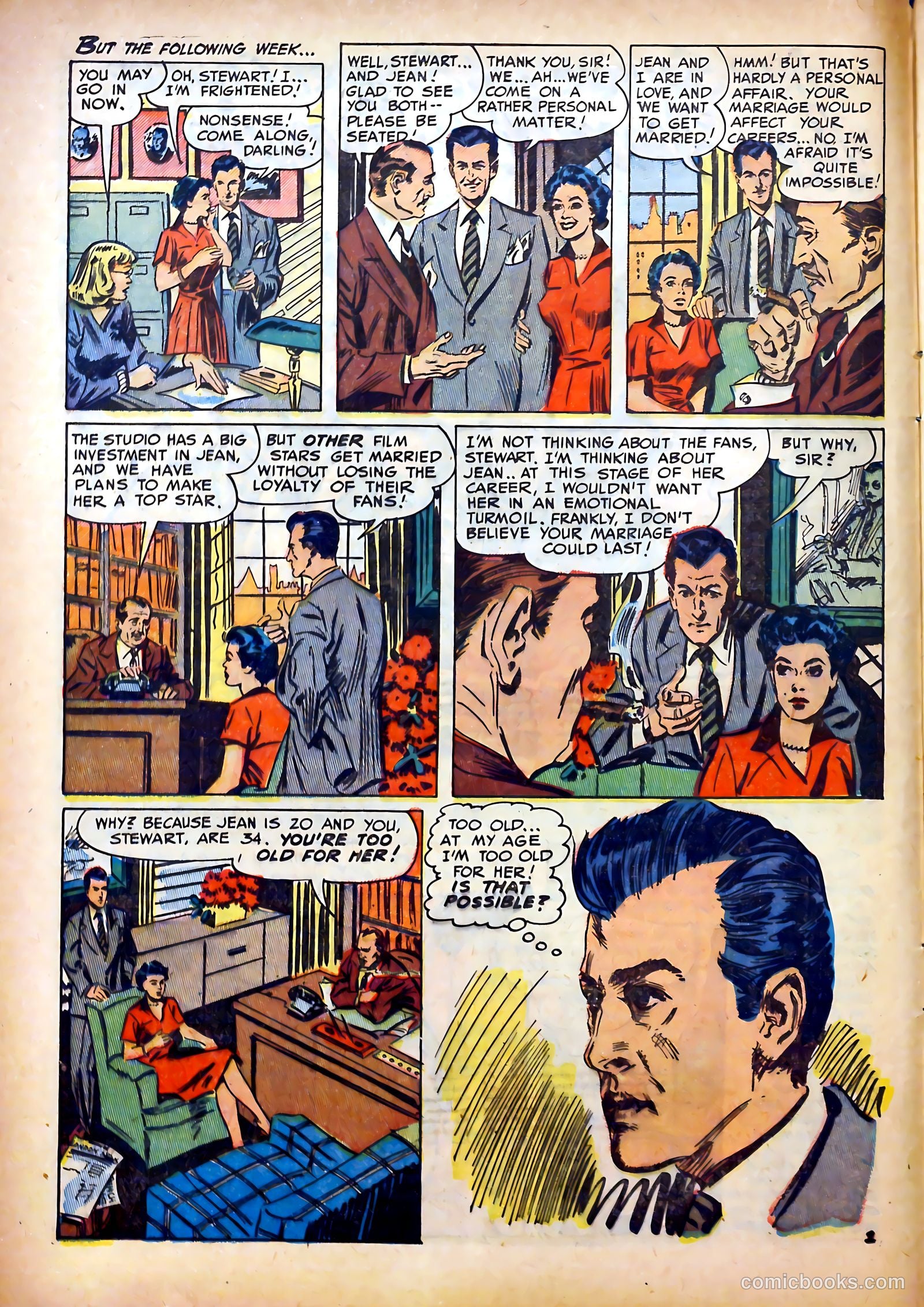Perfect Love #4 (1952) — page 12 of 36