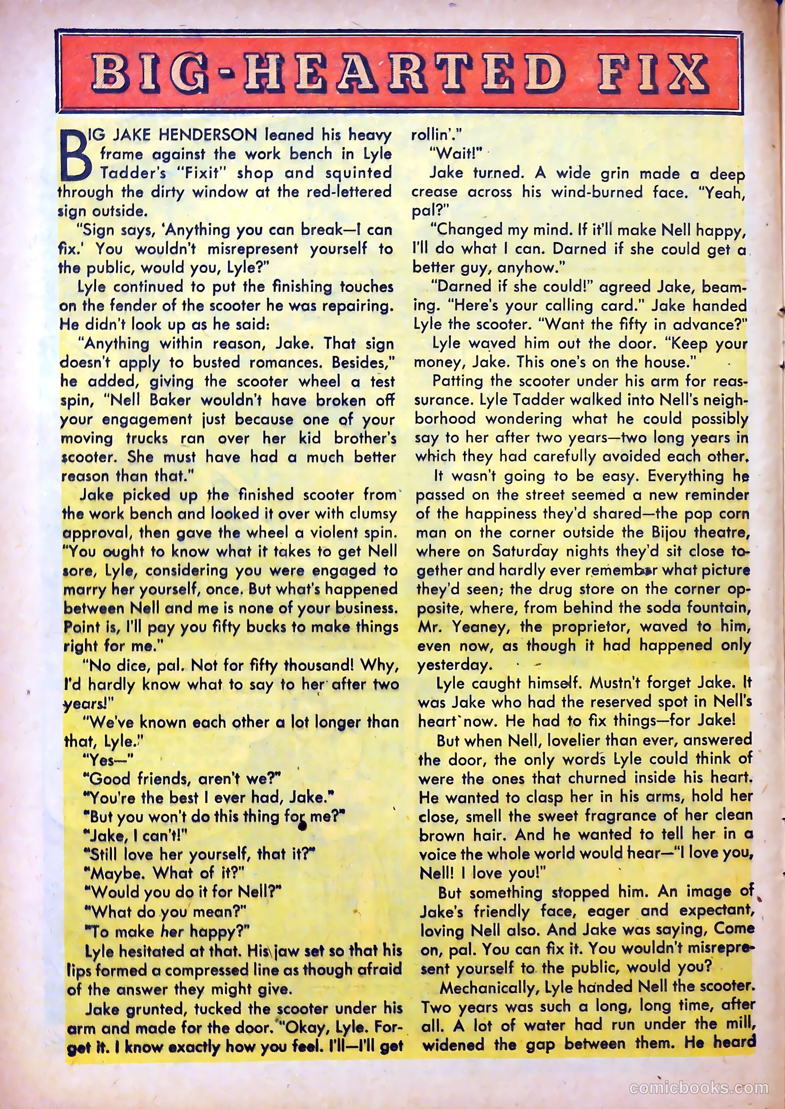 Perfect Love #4 (1952) — page 16 of 36