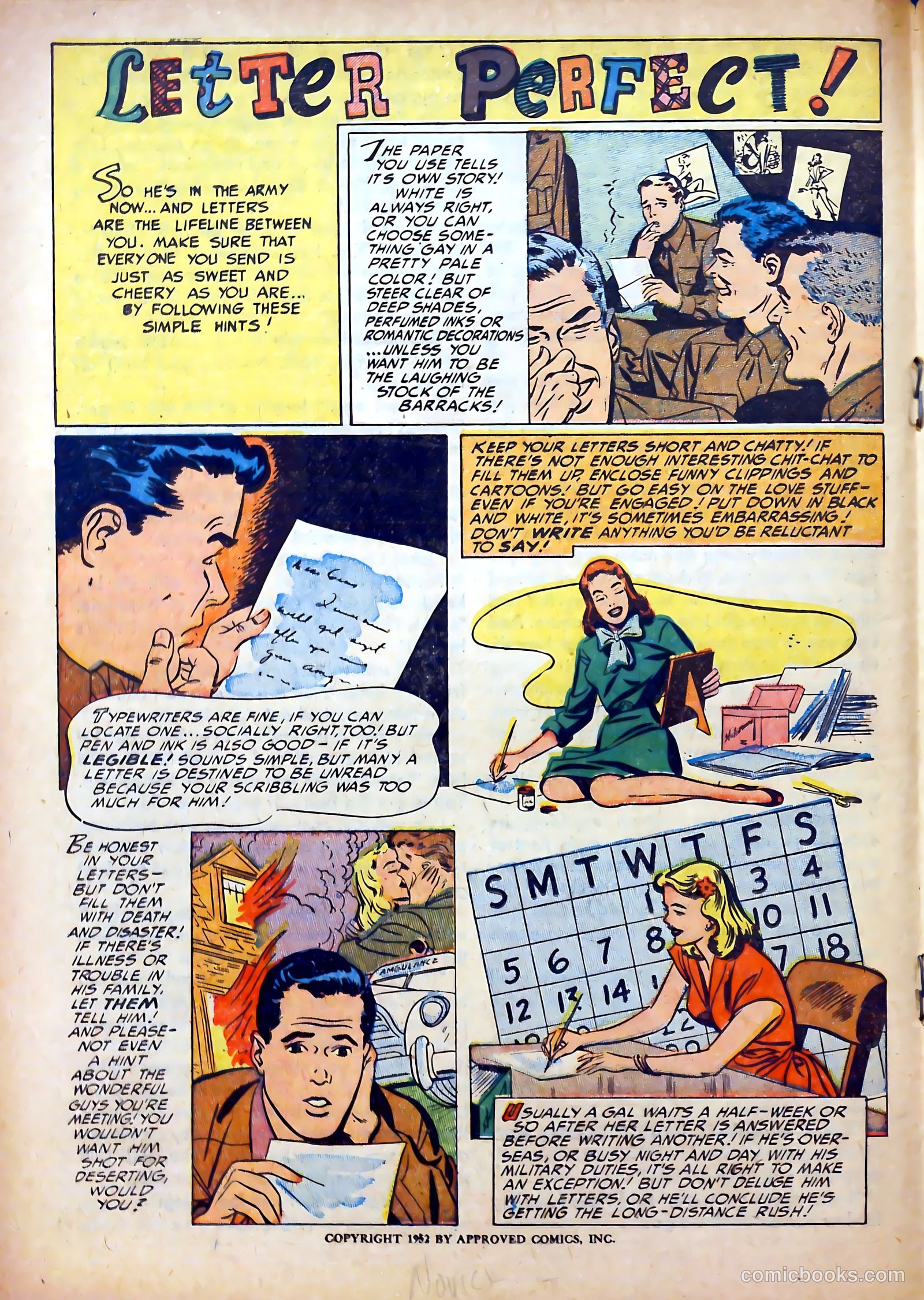 Perfect Love #4 (1952) — page 18 of 36
