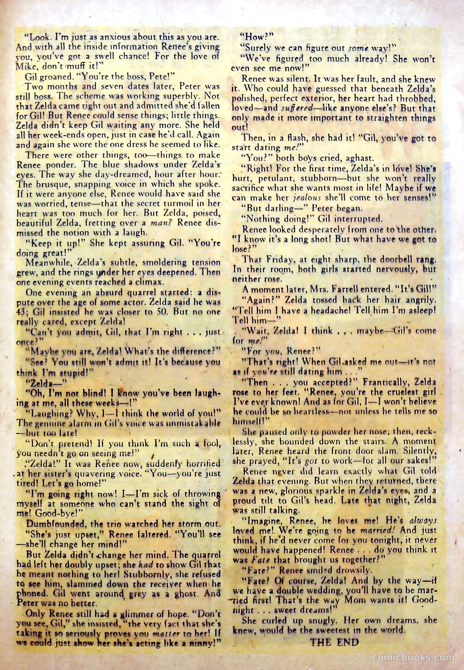 Perfect Love #5 (1952) — page 25 of 36