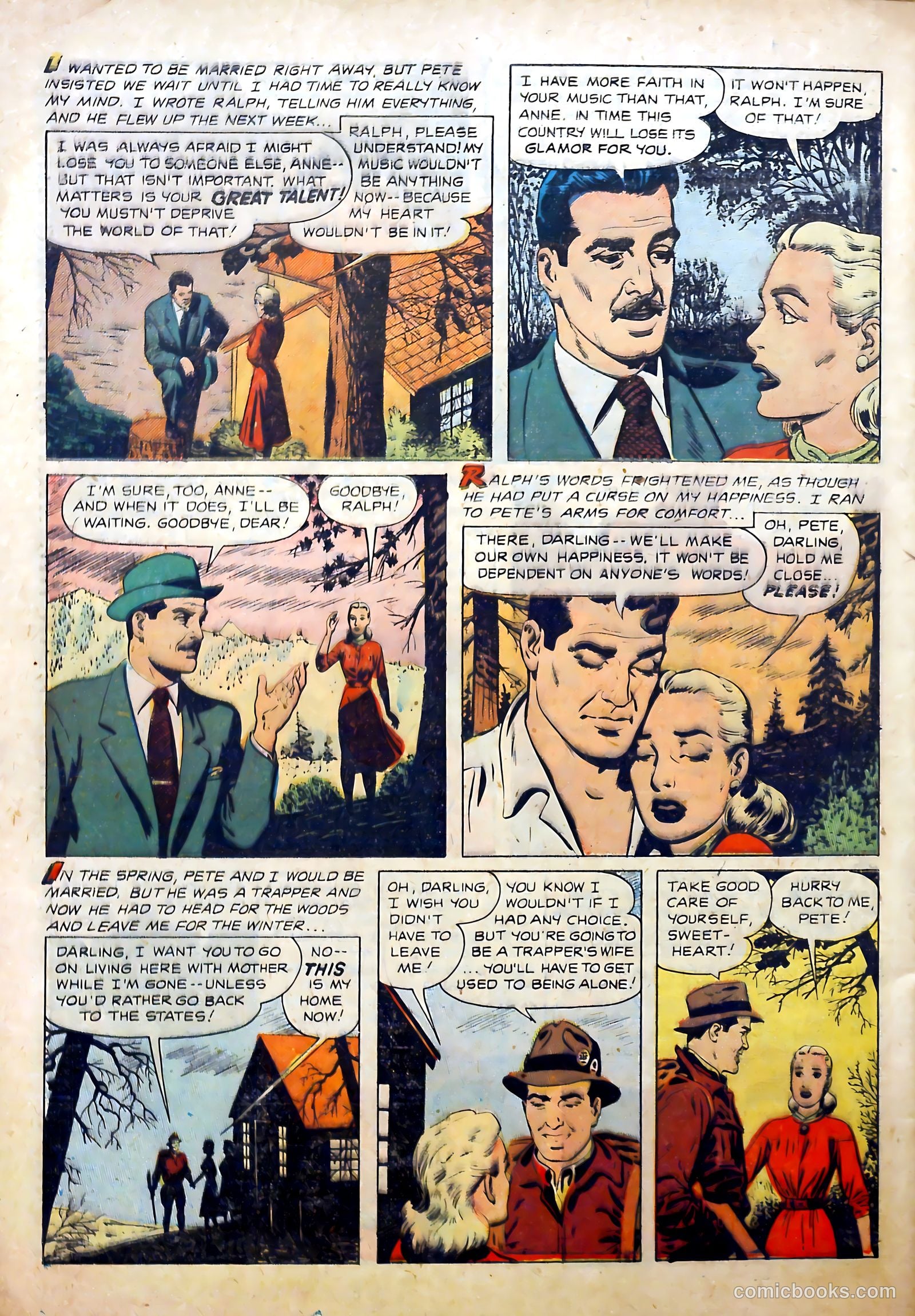 Perfect Love #5 (1952) — page 30 of 36