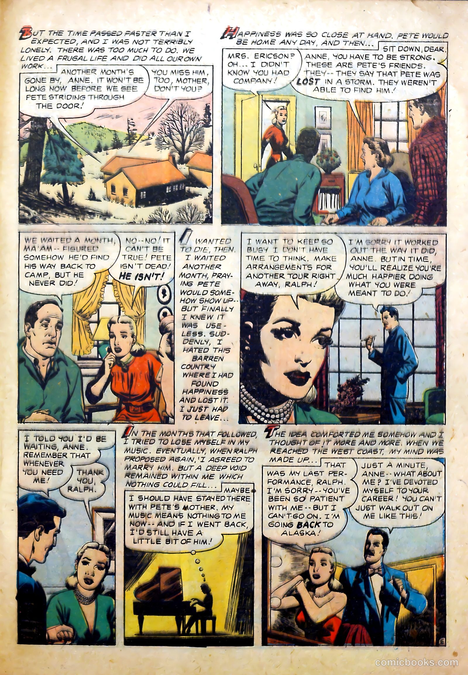 Perfect Love #5 (1952) — page 31 of 36