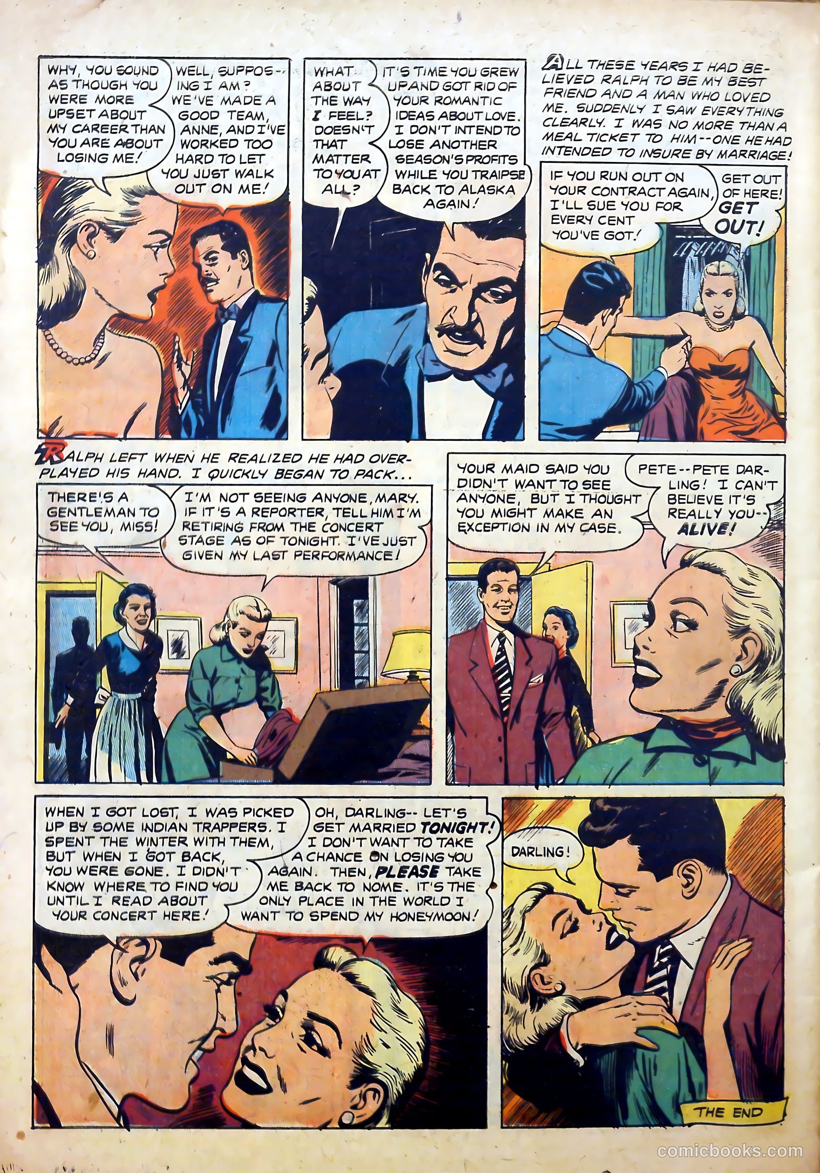 Perfect Love #5 (1952) — page 32 of 36