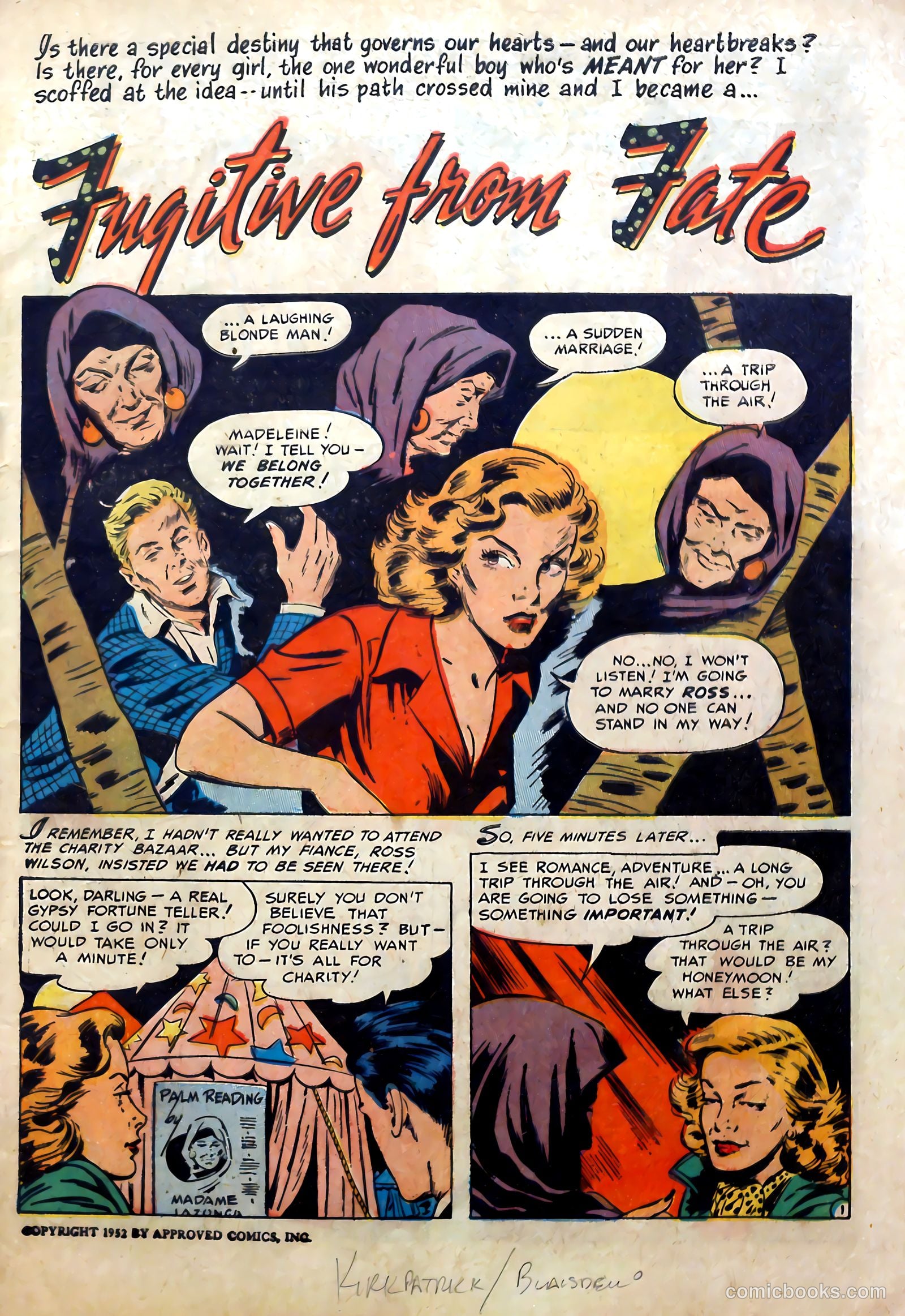 Perfect Love #6 (1952) — page 3 of 36