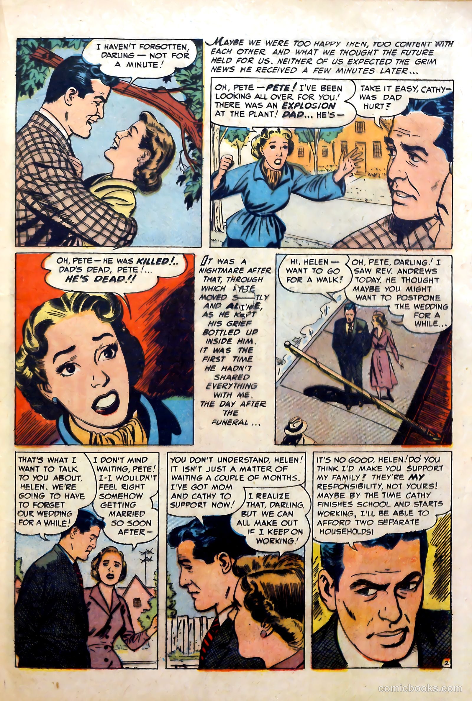 Perfect Love #6 (1952) — page 21 of 36