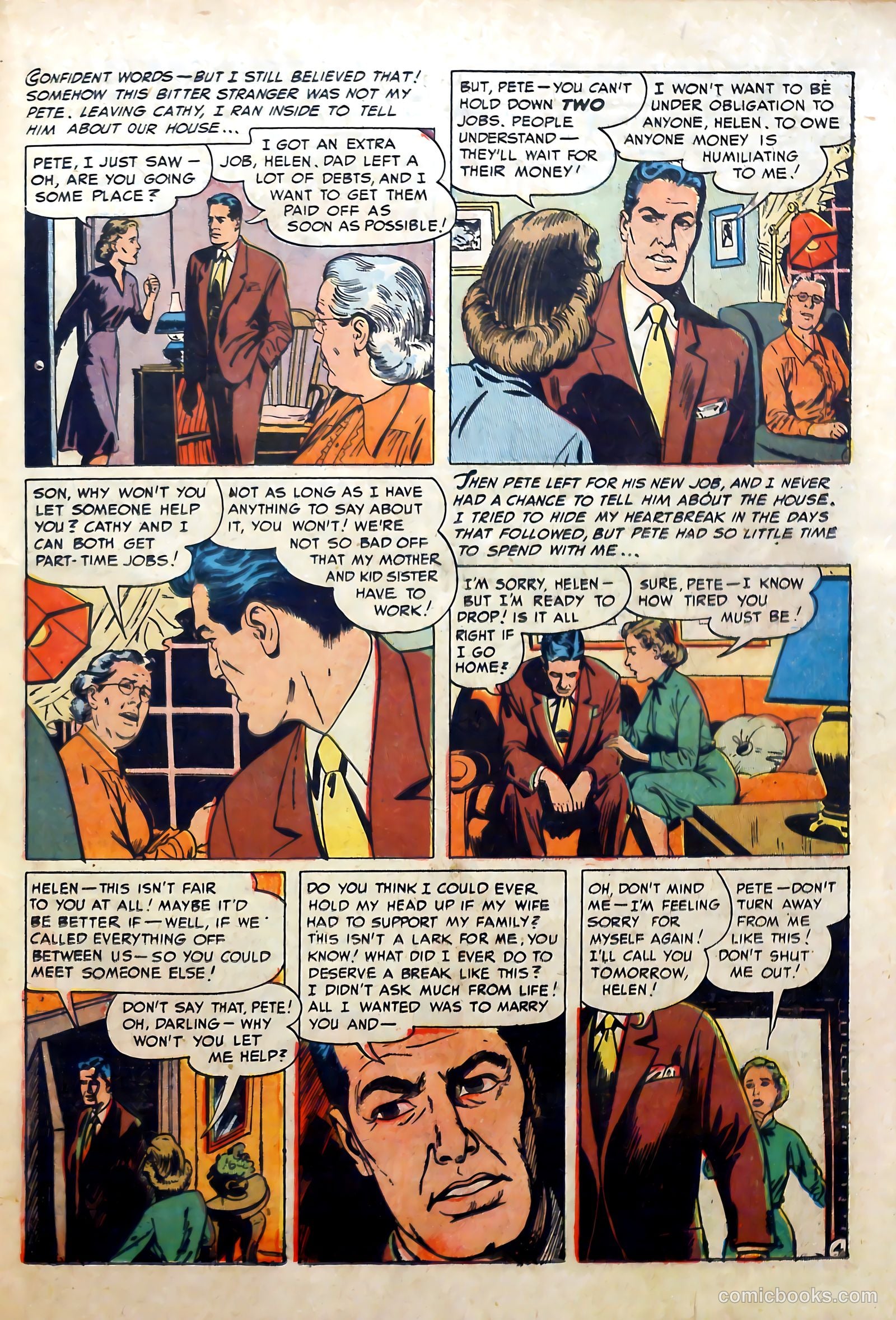 Perfect Love #6 (1952) — page 23 of 36