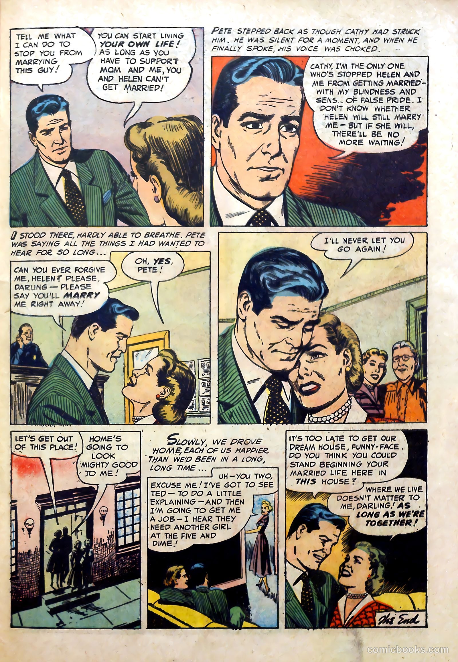 Perfect Love #6 (1952) — page 27 of 36