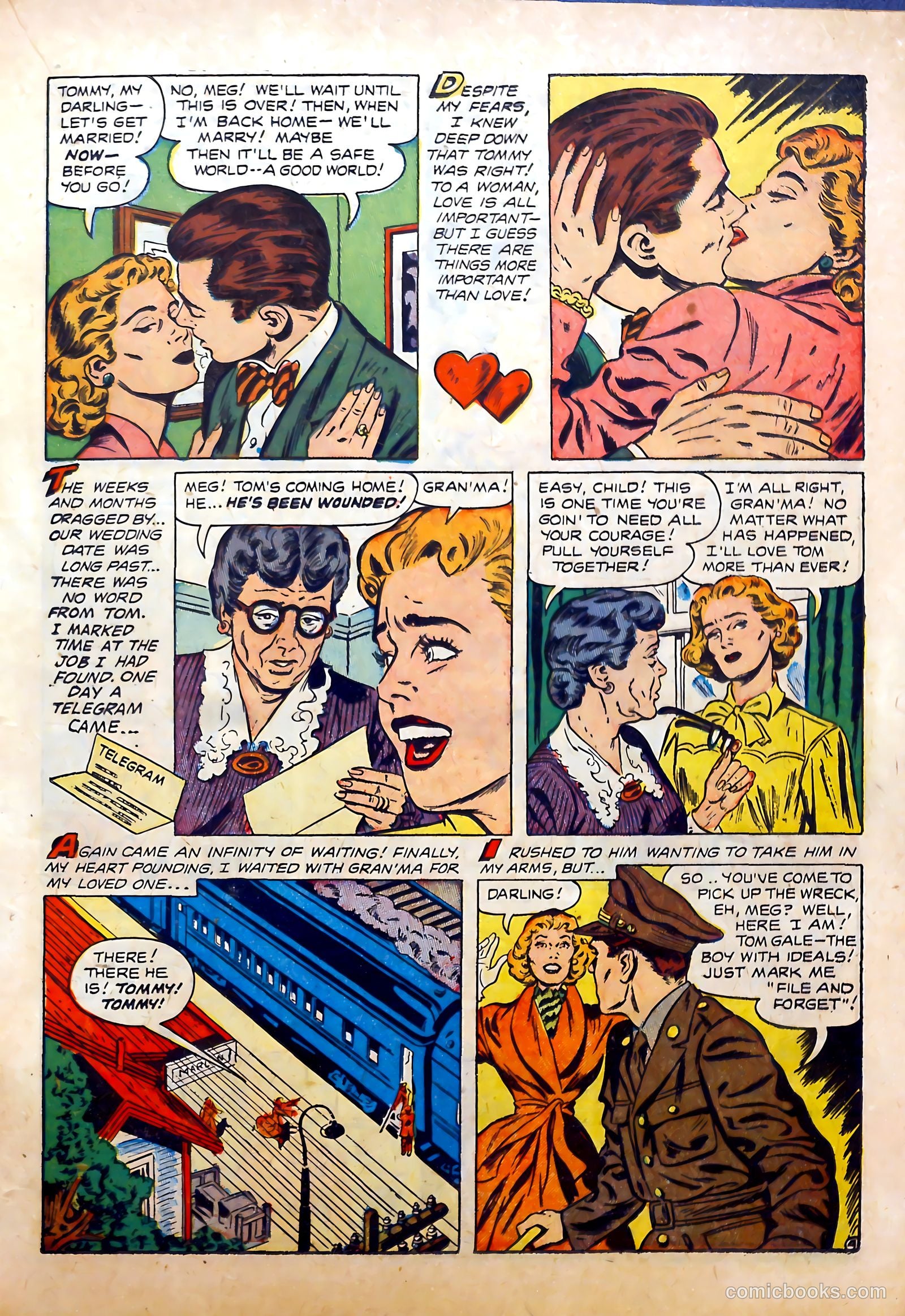 Perfect Love #7 (1952) — page 19 of 52