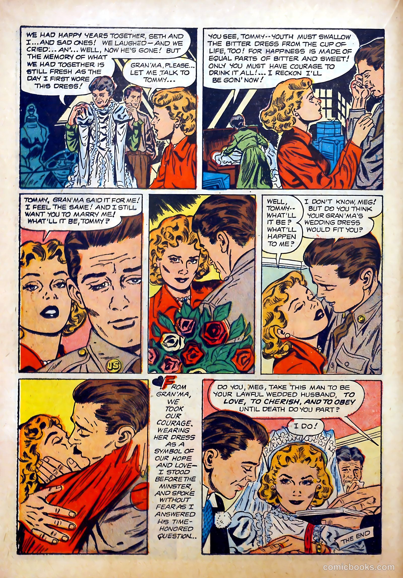 Perfect Love #7 (1952) — page 22 of 52