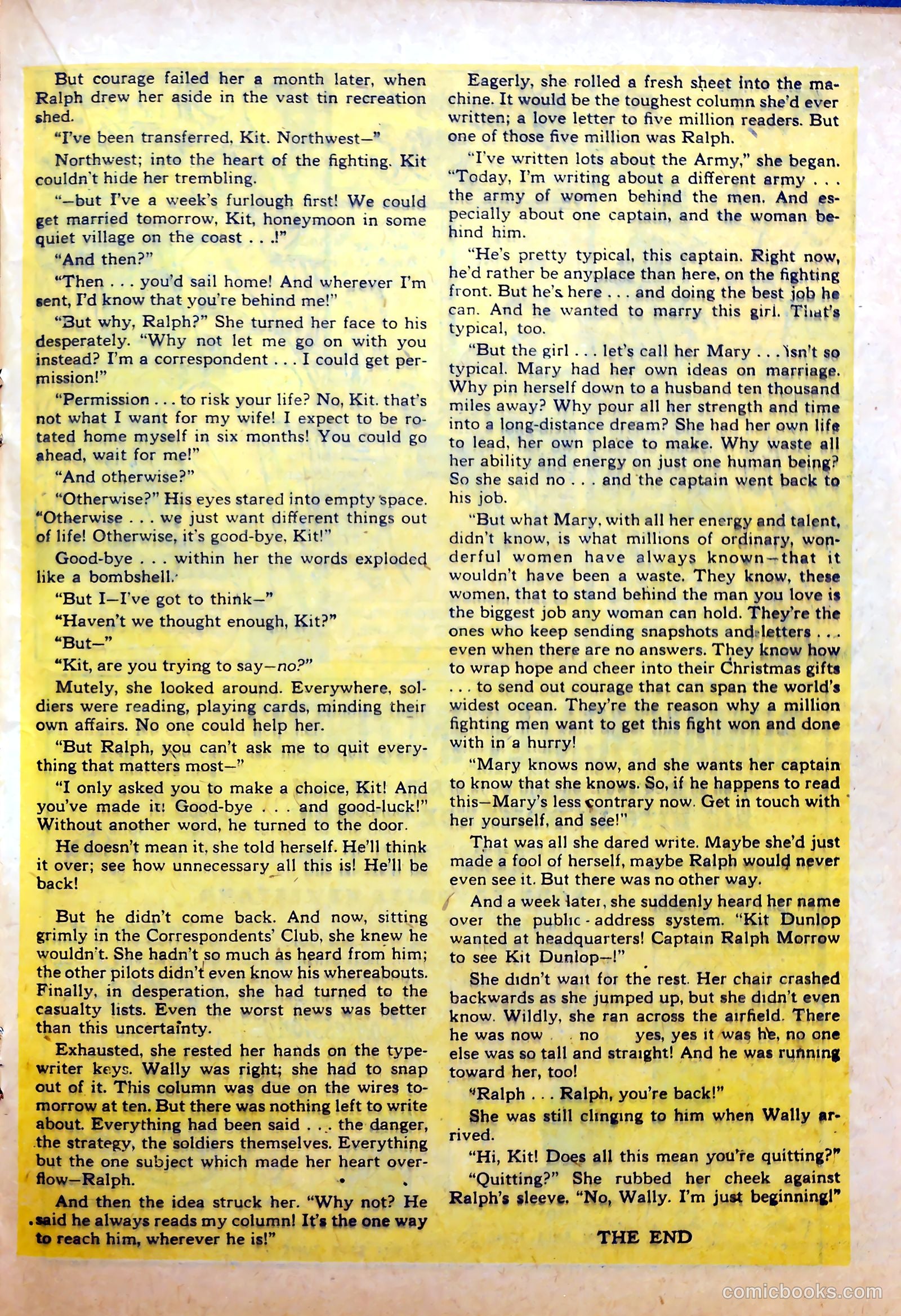 Perfect Love #7 (1952) — page 25 of 52