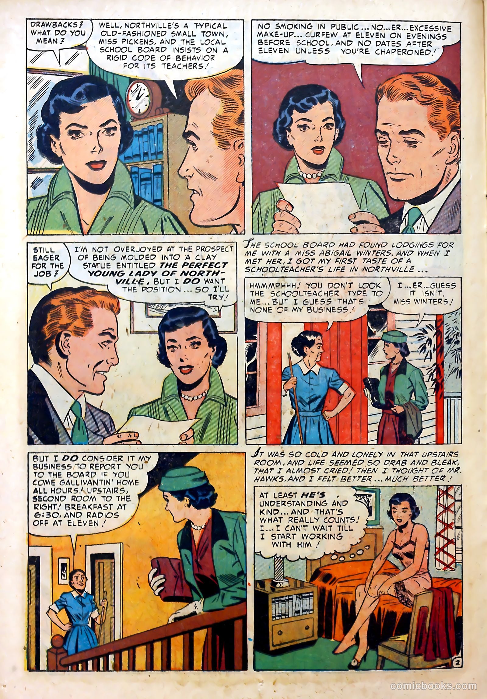 Perfect Love #8 (1952) — page 20 of 52