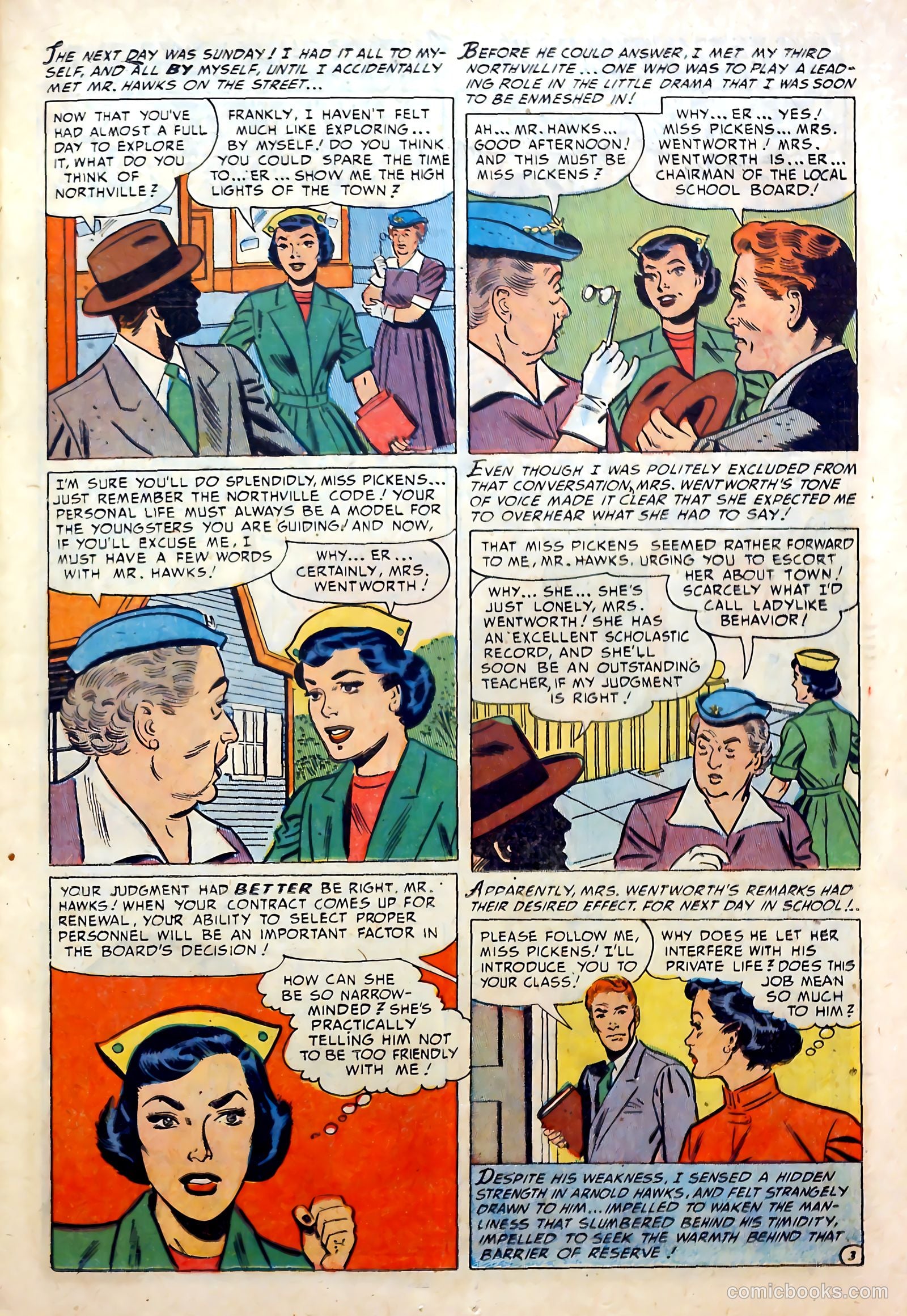 Perfect Love #8 (1952) — page 21 of 52