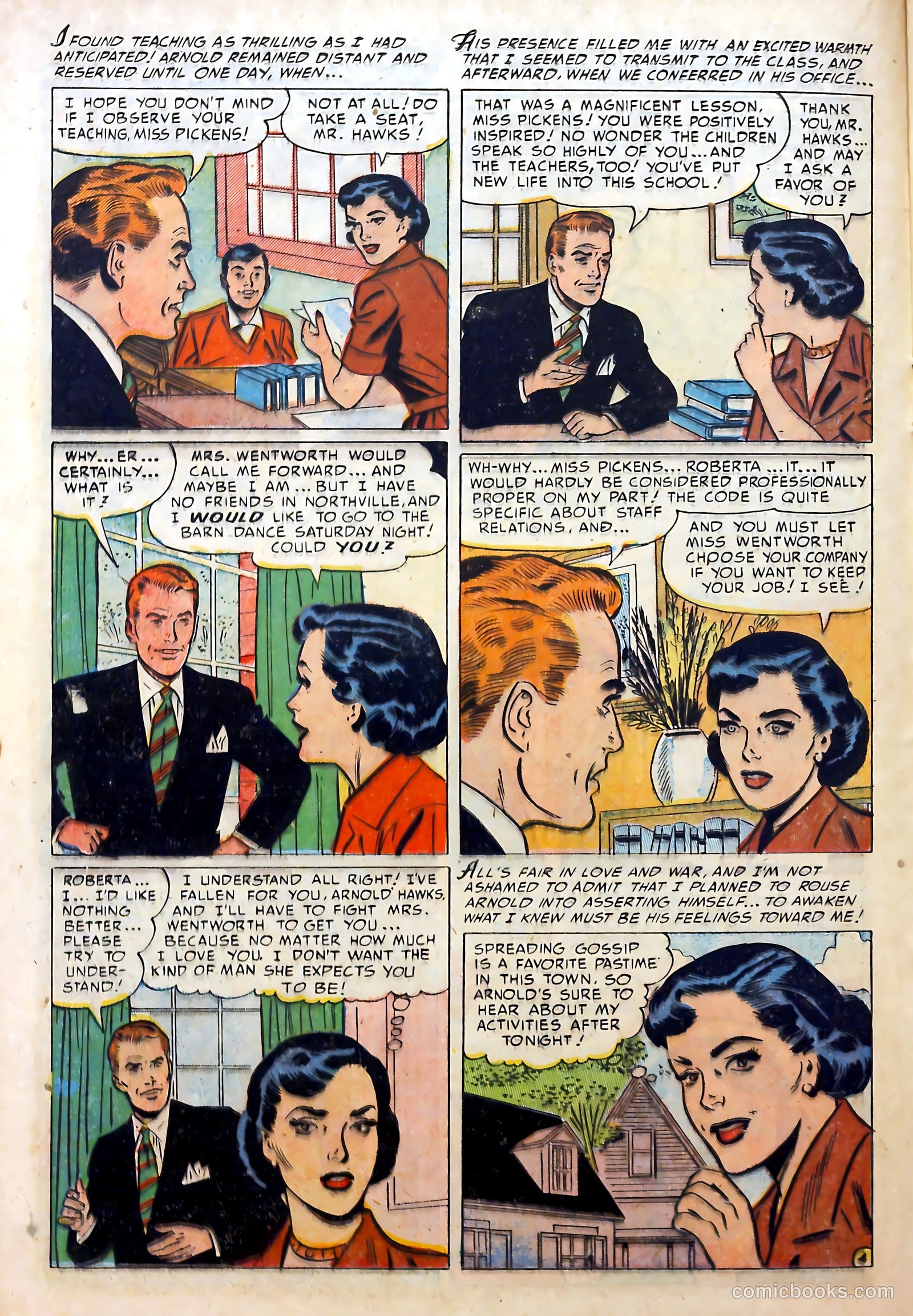 Perfect Love #8 (1952) — page 22 of 52