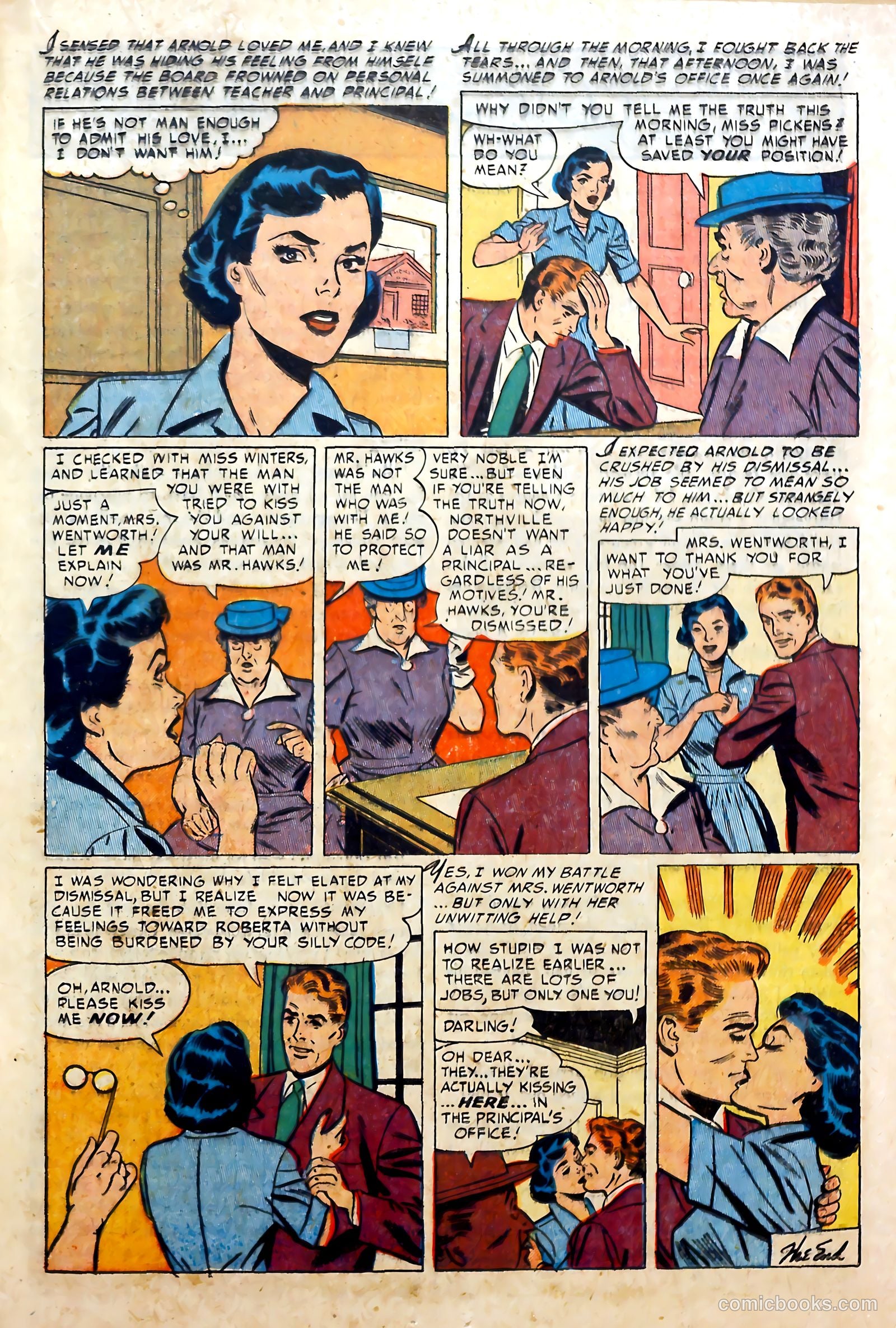 Perfect Love #8 (1952) — page 25 of 52