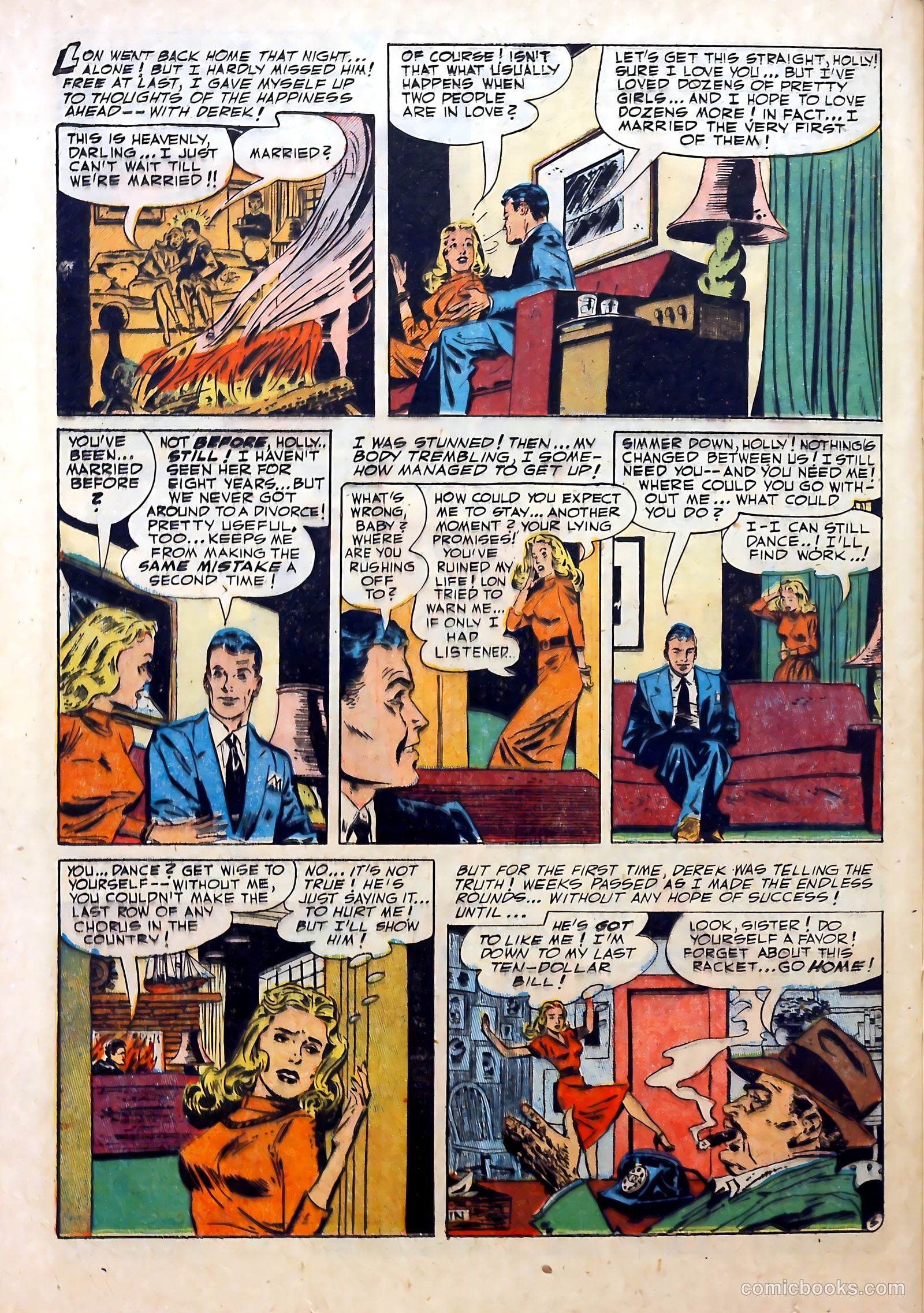 Perfect Love #8 (1952) — page 34 of 52