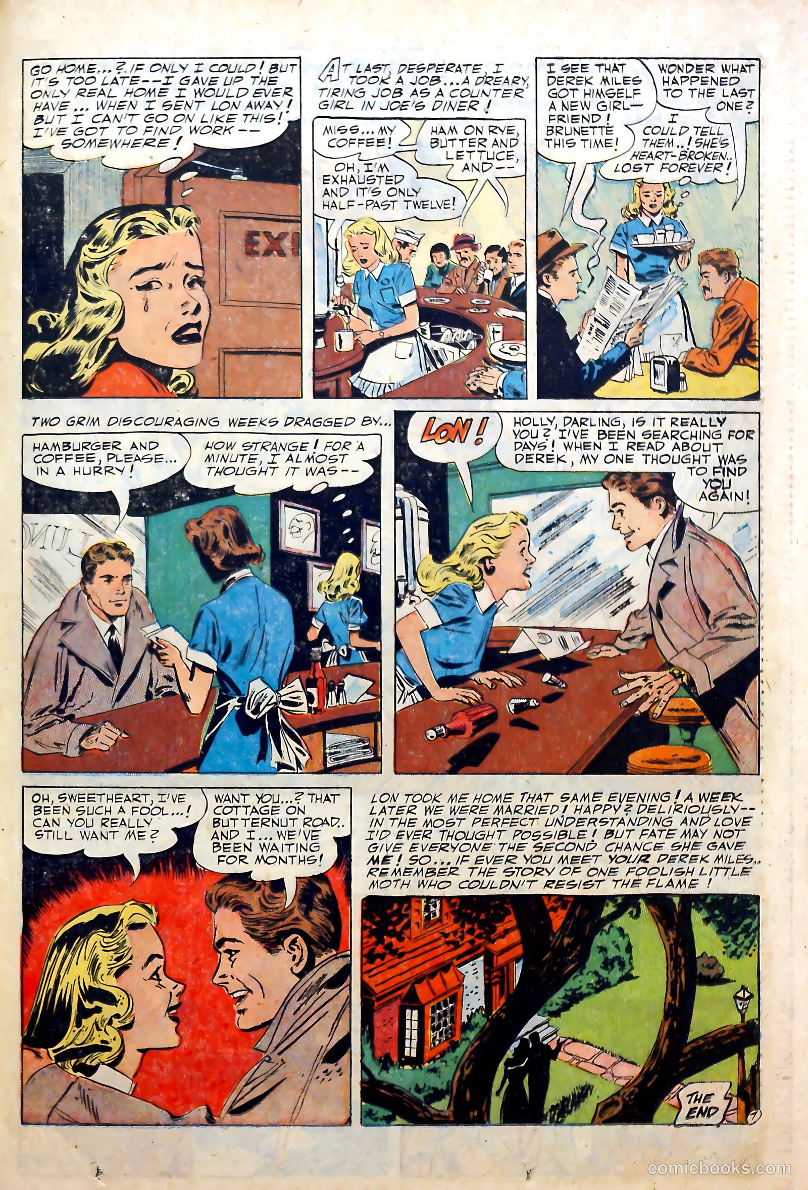 Perfect Love #8 (1952) — page 35 of 52