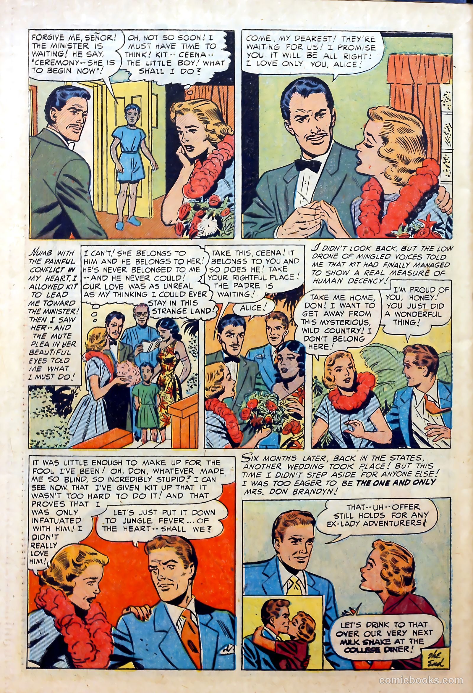 Perfect Love #8 (1952) — page 42 of 52