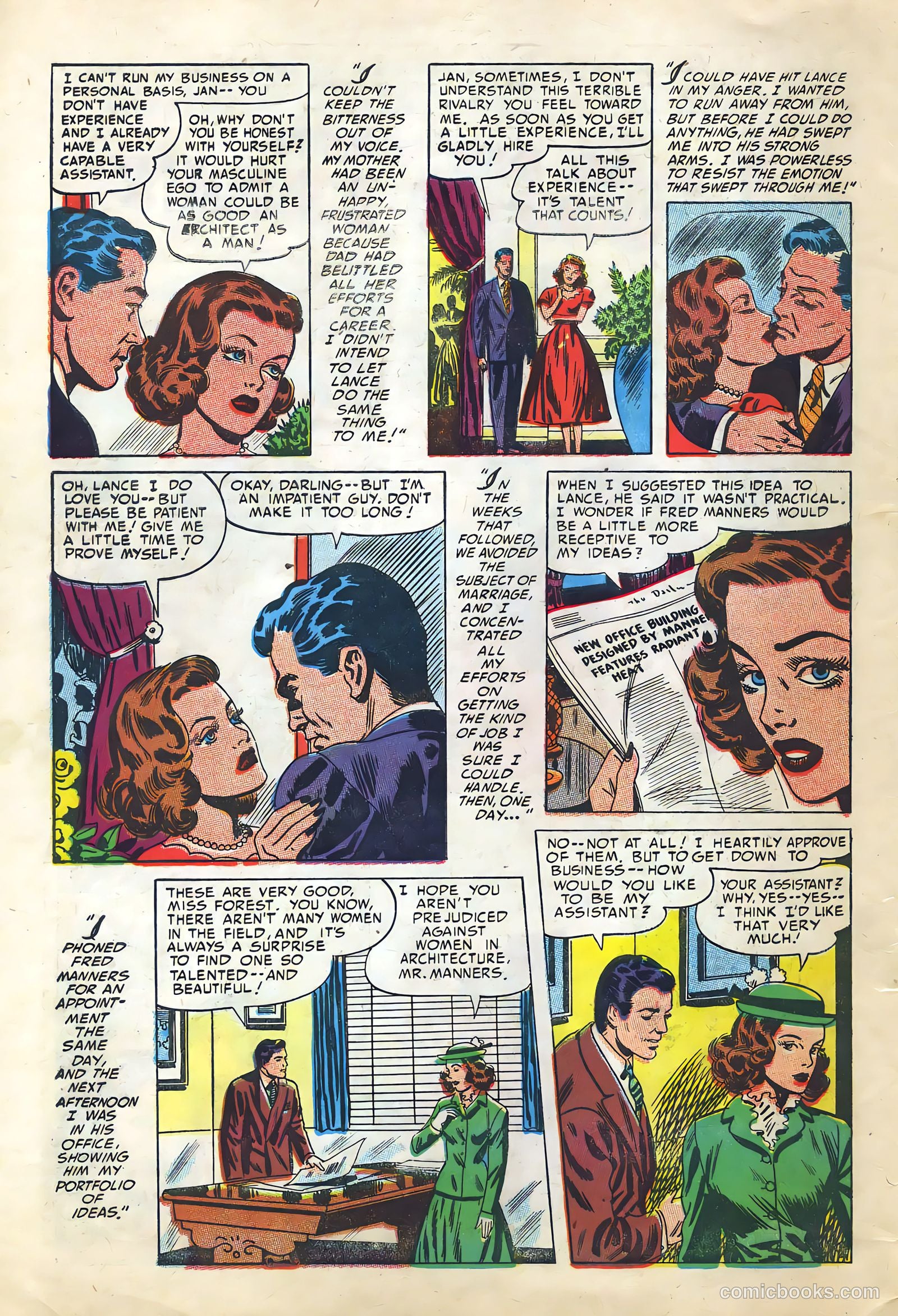 Perfect Love #9 (1953) — page 4 of 36